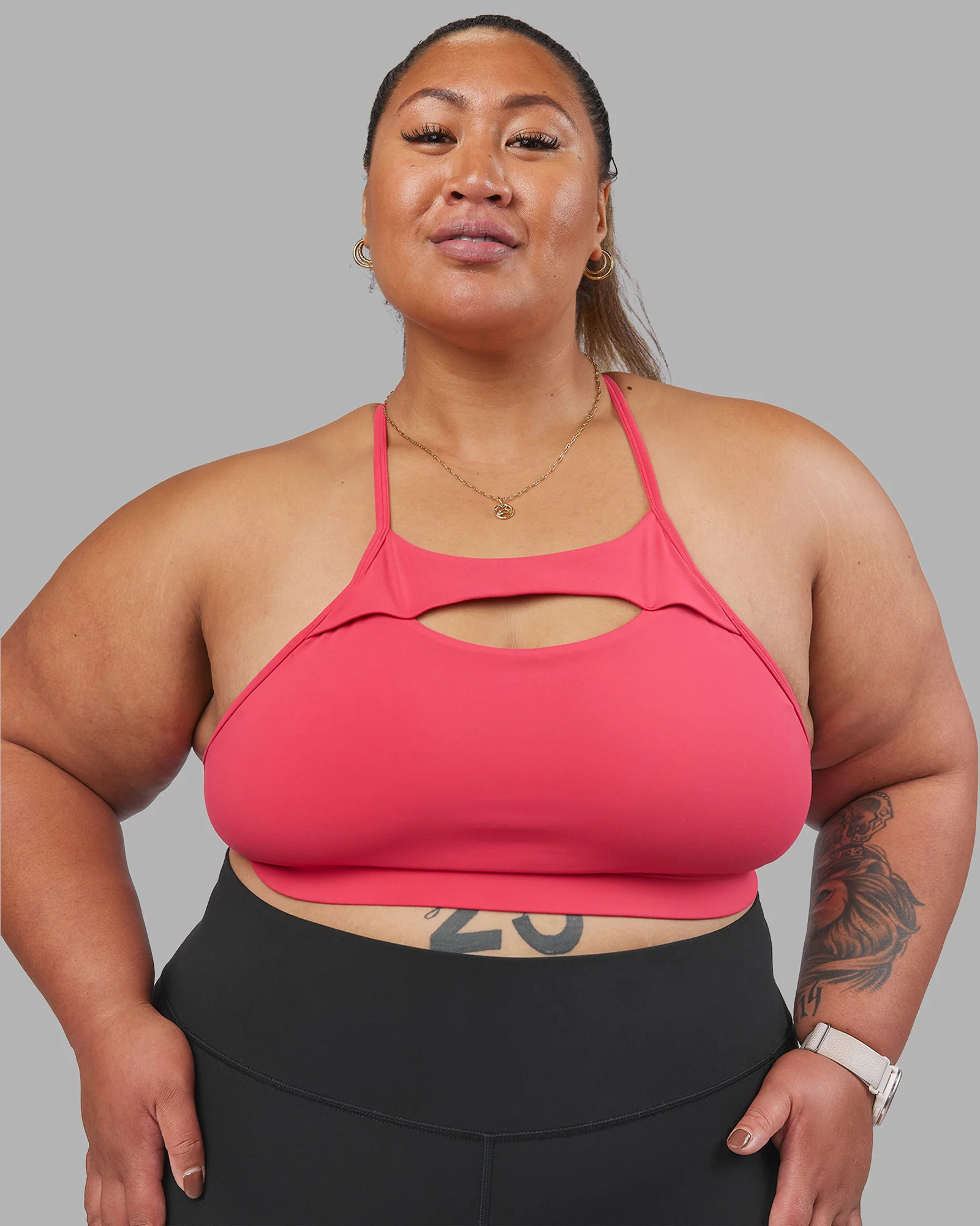 Be Bold Sports Bra - Bright Raspberry - Image 3