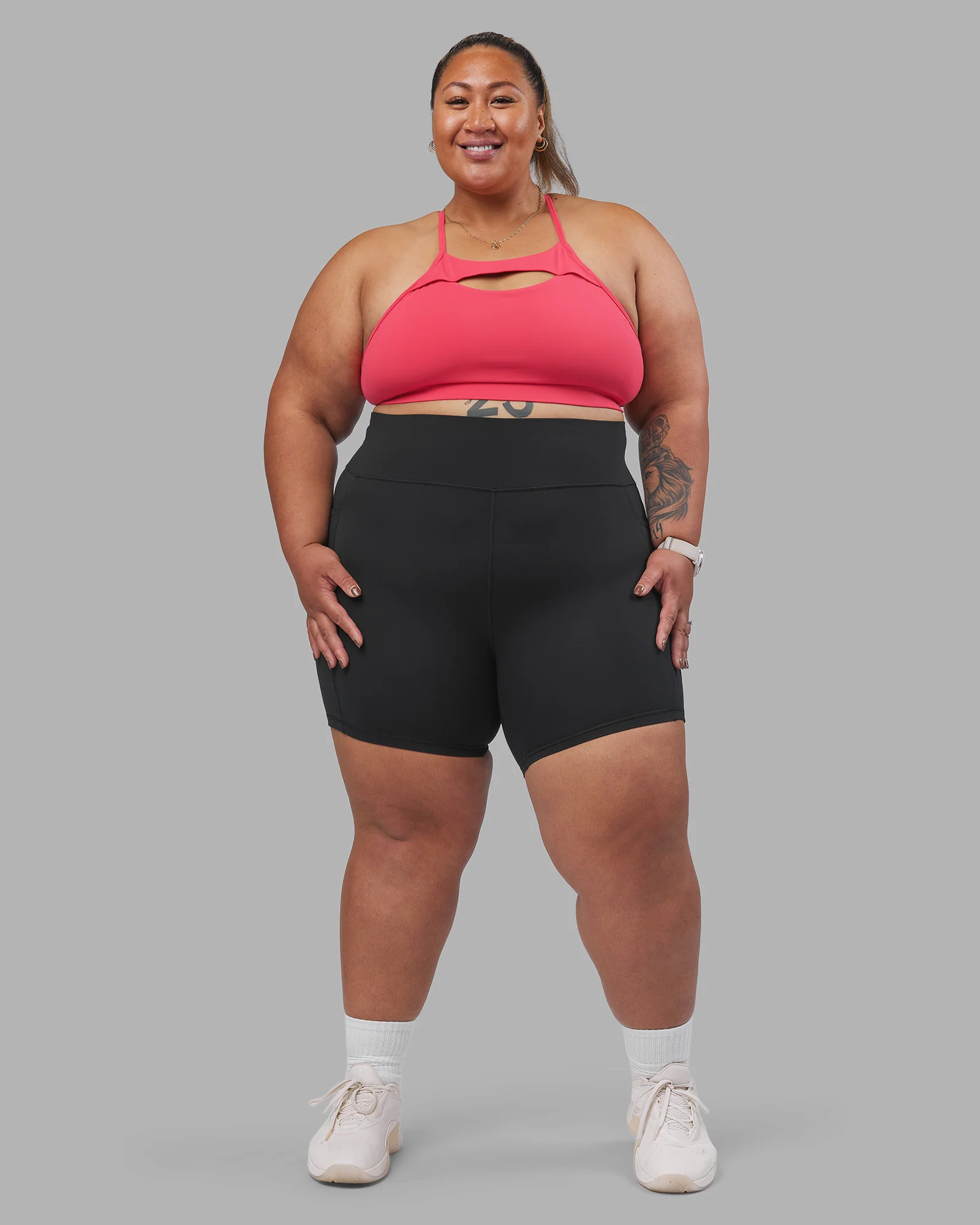 Be Bold Sports Bra - Bright Raspberry - Image 8