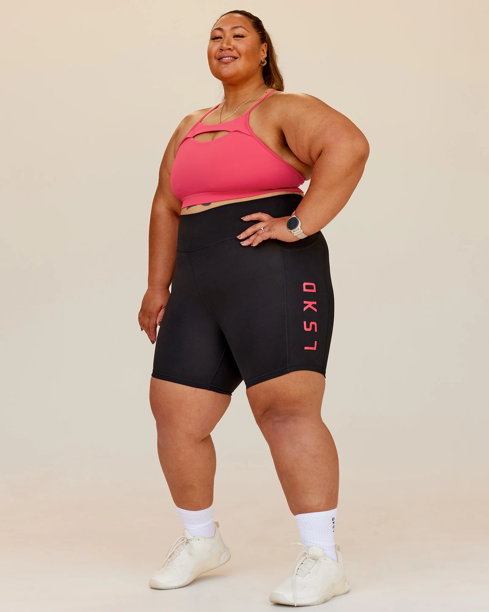 Be Bold Sports Bra - Bright Raspberry - Image 9