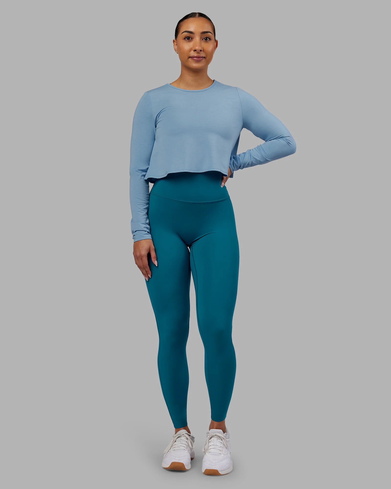 Breeze Long Sleeve Training Tee - Glacier Lake - Image 2