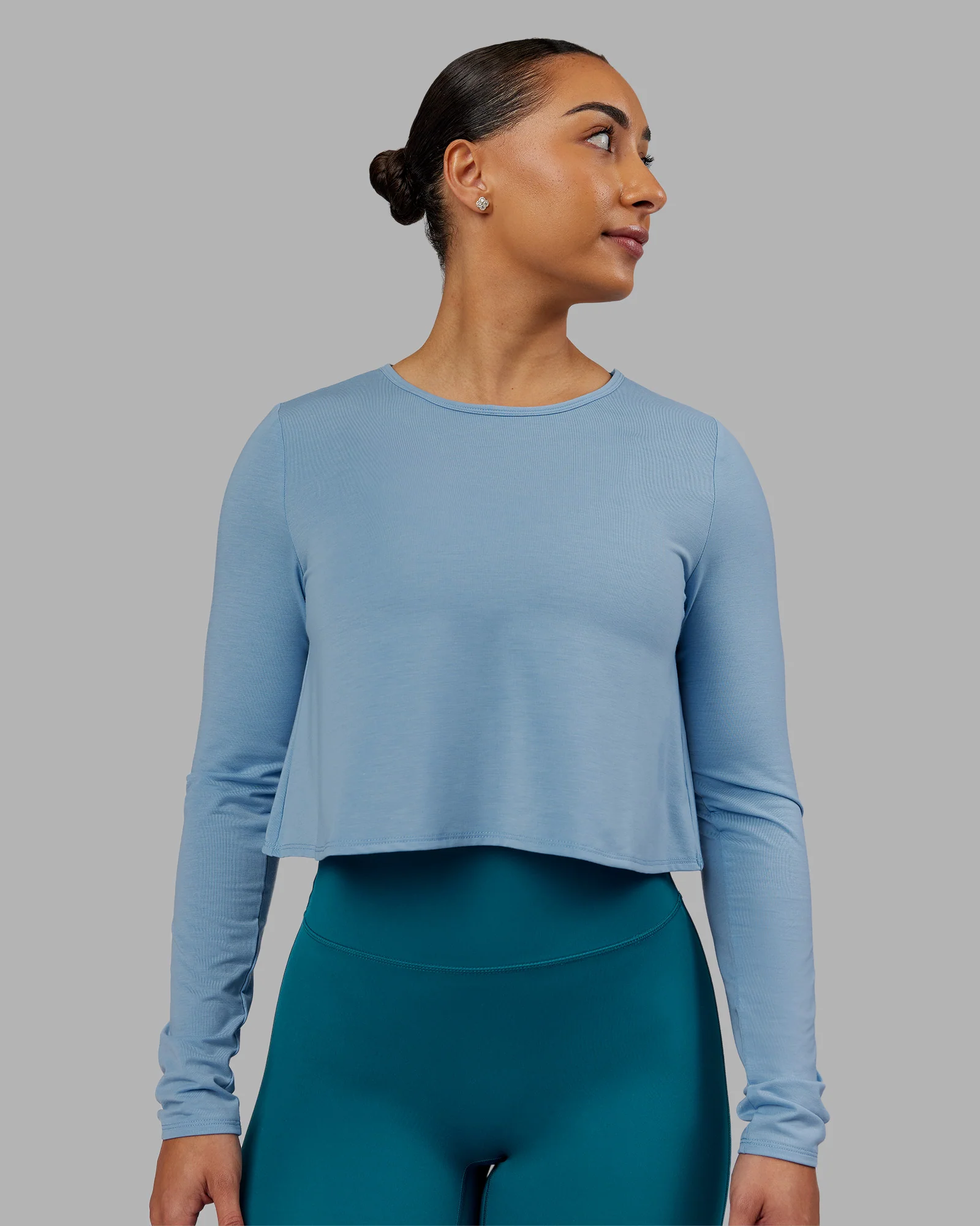 Breeze Long Sleeve Training Tee - Glacier Lake - Image 3