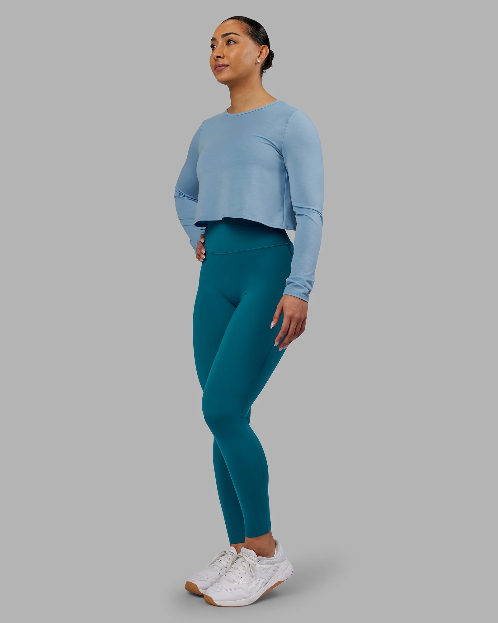 Breeze Long Sleeve Training Tee - Glacier Lake - Image 5