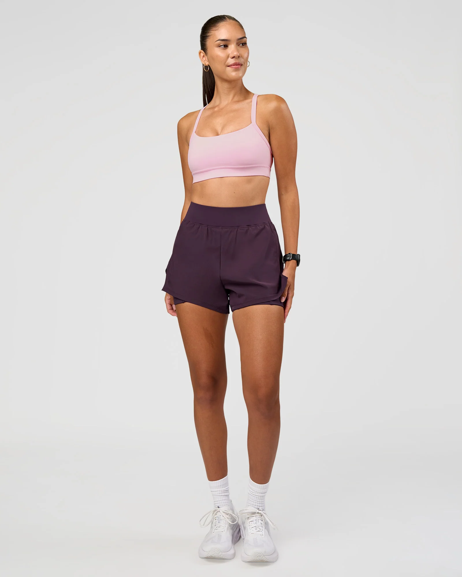 Challenger 3" Lined Performance Short - Midnight Plum - Image 6
