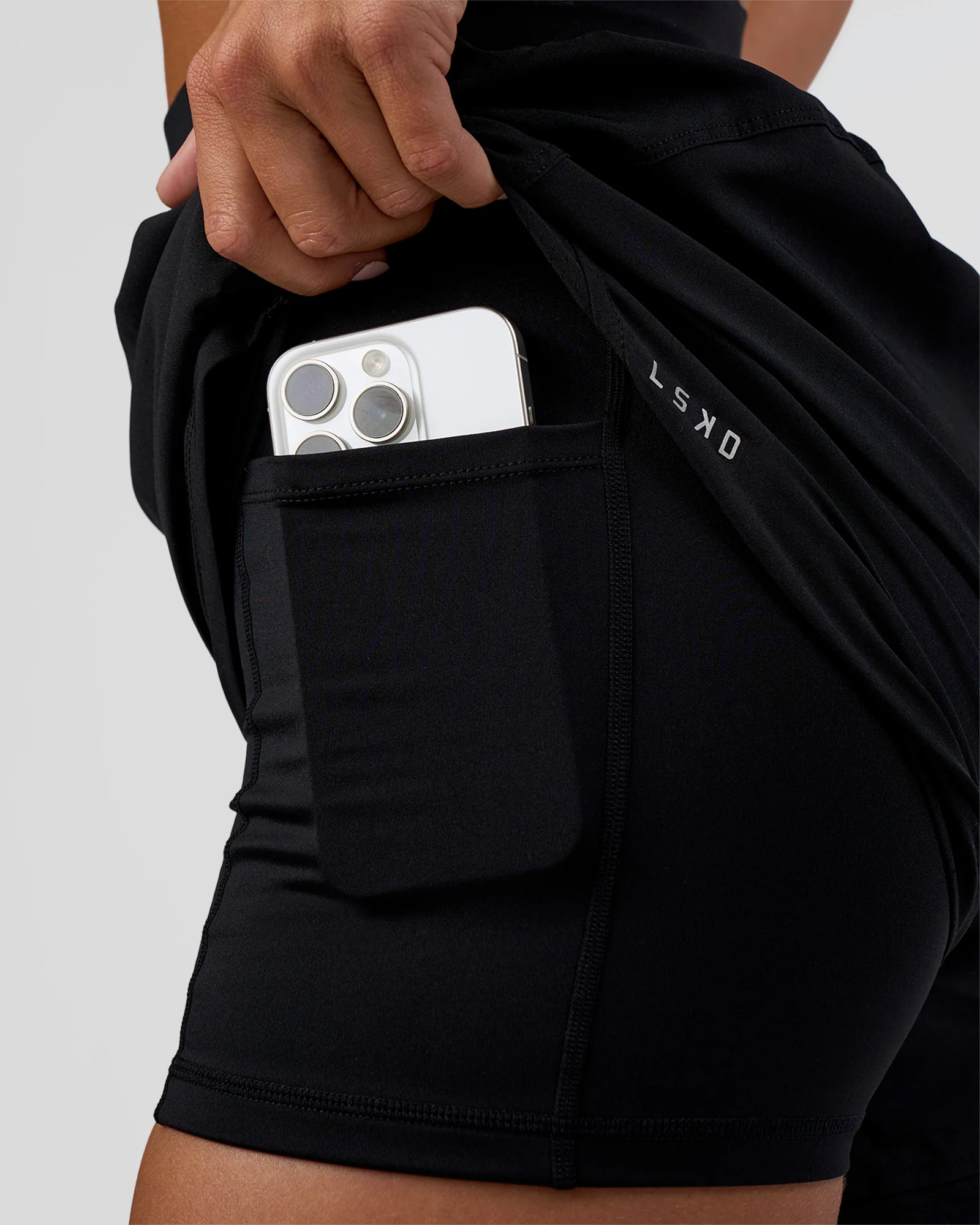 Challenger 5" Lined Performance Short - Black - Image 2