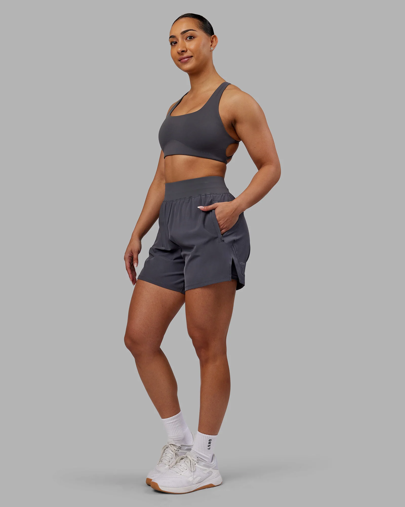 Challenger 5" Lined Performance Short - Dark Storm - Image 5