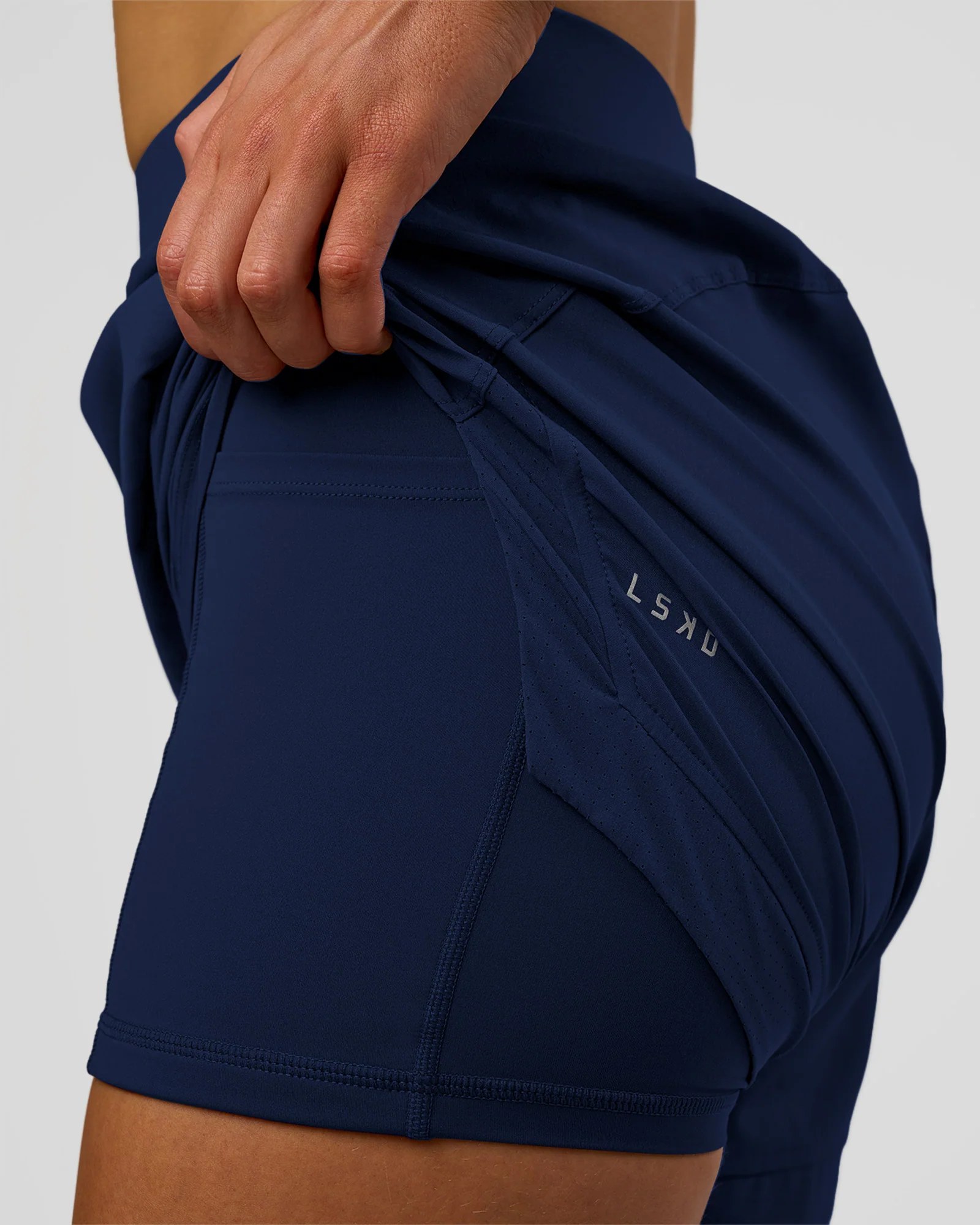 Challenger 5" Lined Performance Short - Future Navy - Image 2