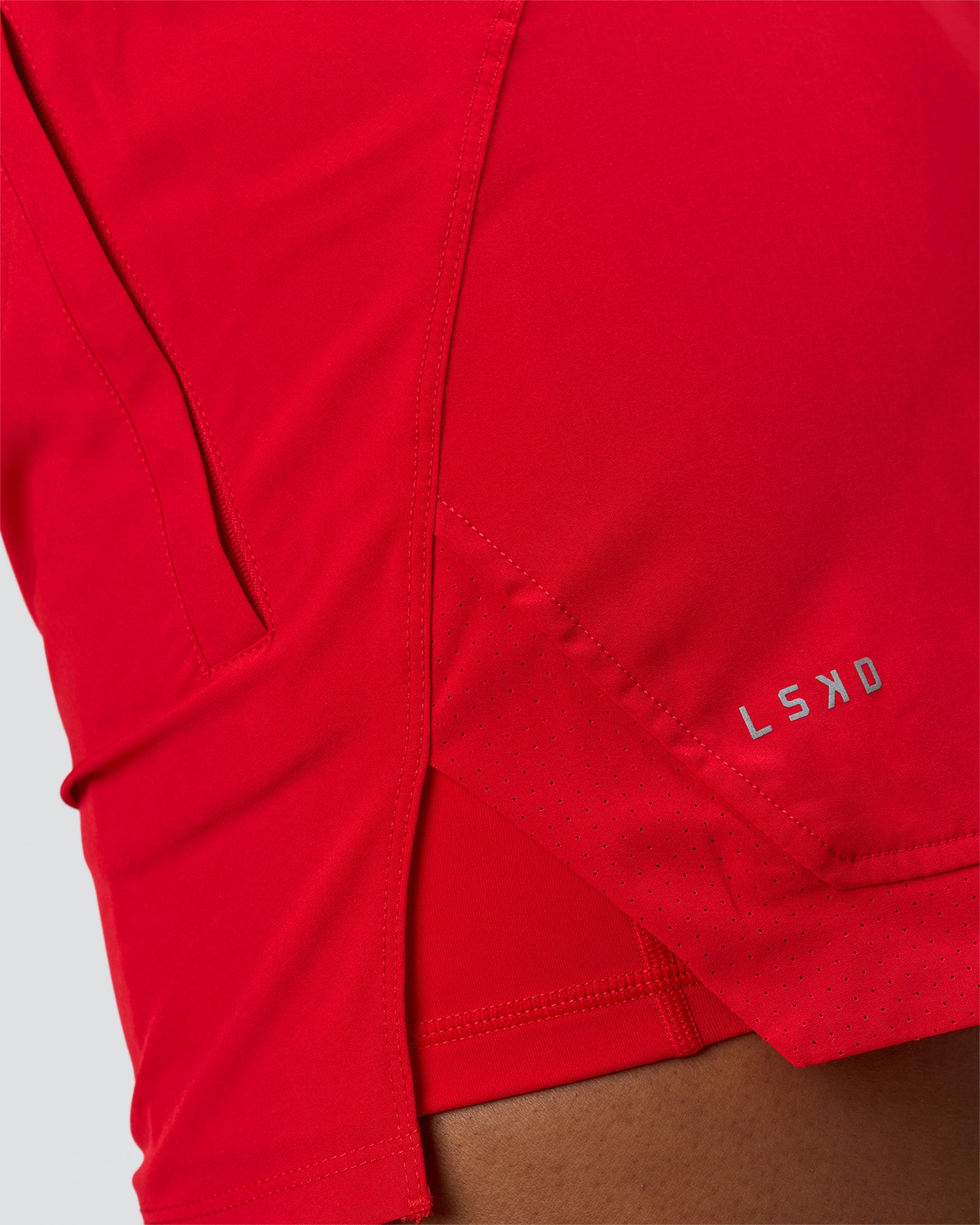 Challenger 5" Lined Performance Short - Scarlet - Image 7