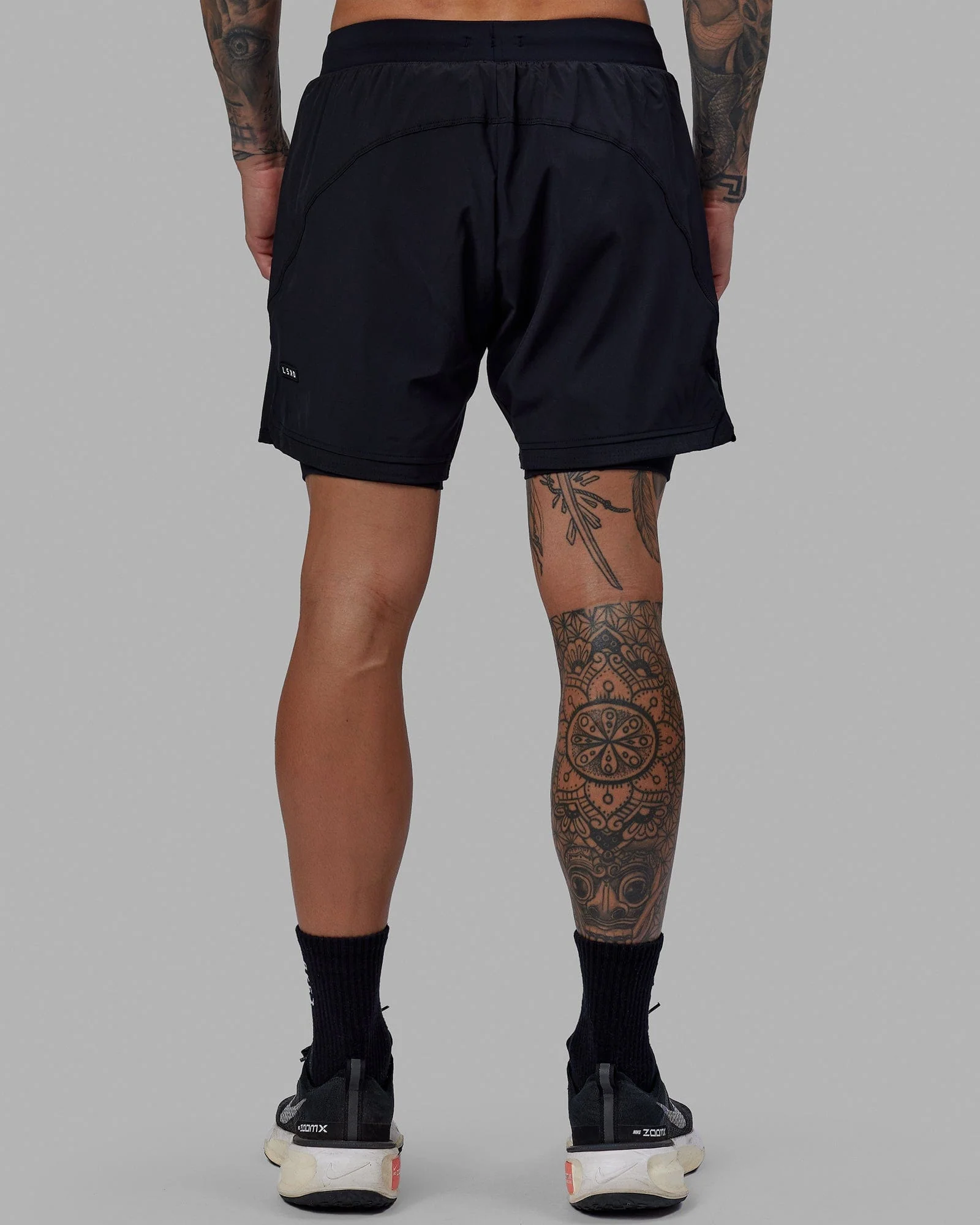 Challenger 6" Lined Performance Short - Black - Image 4