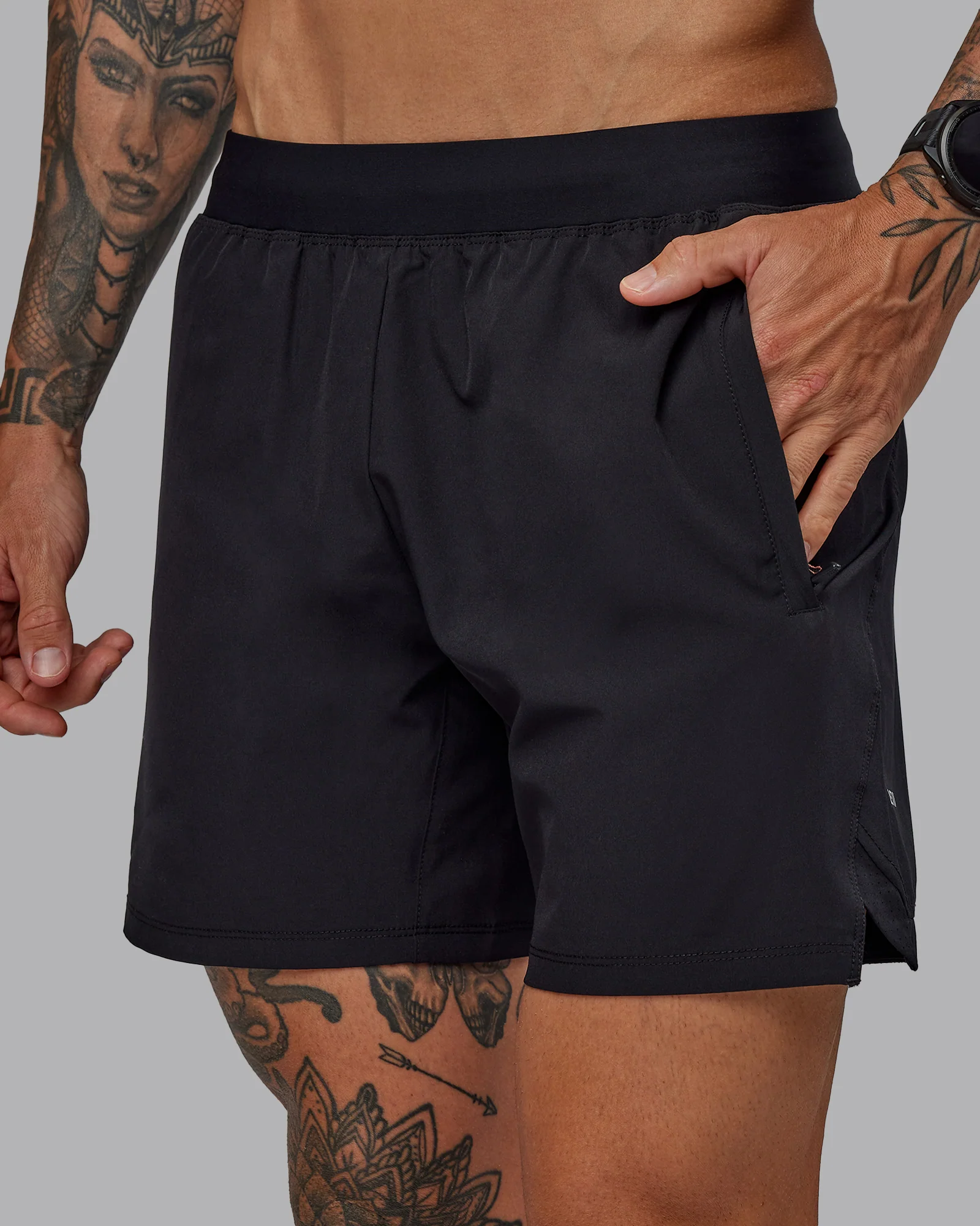 Challenger 6" Performance Short - Black - Image 3