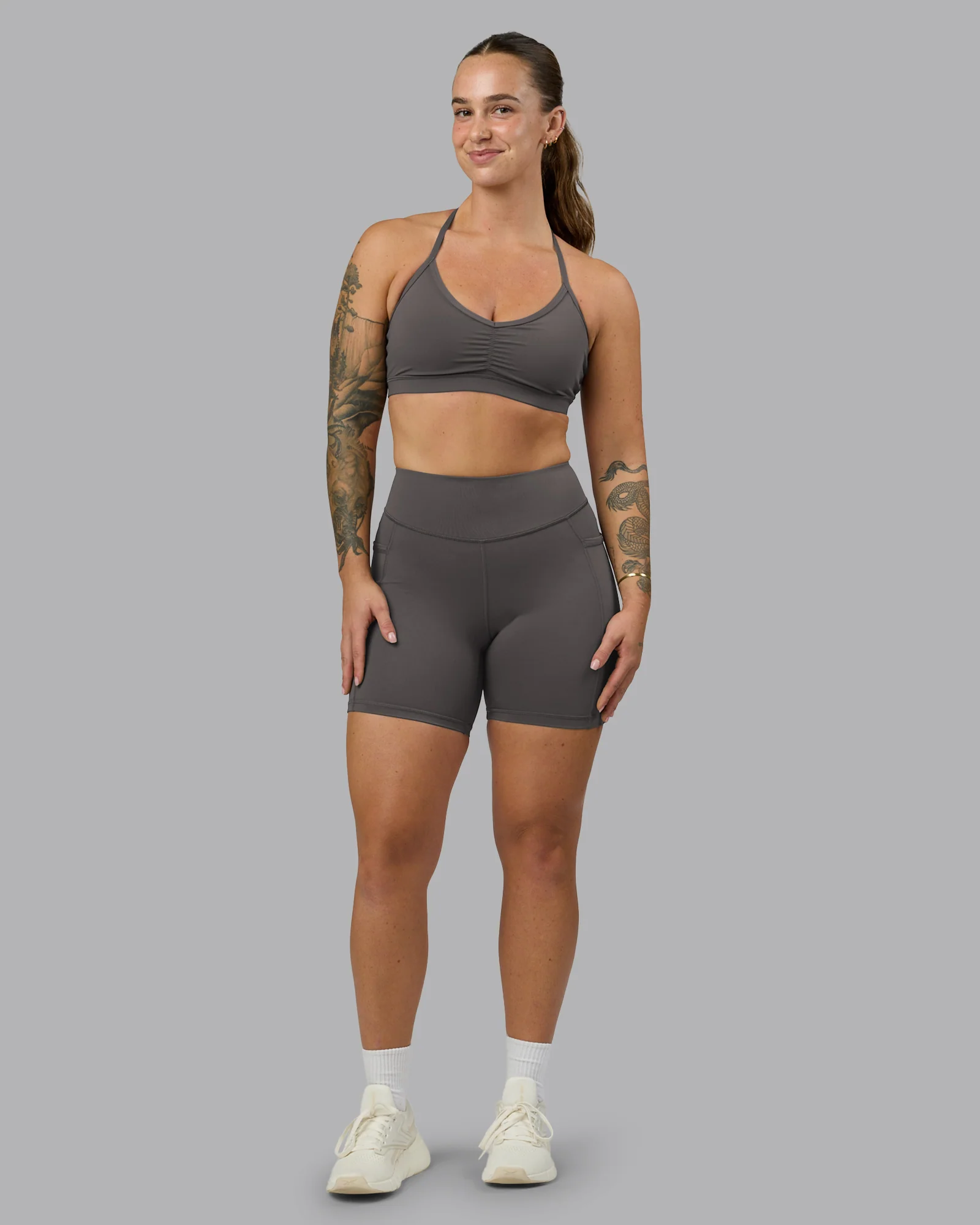 Clarity Sports Bra - Dark Storm - Image 6