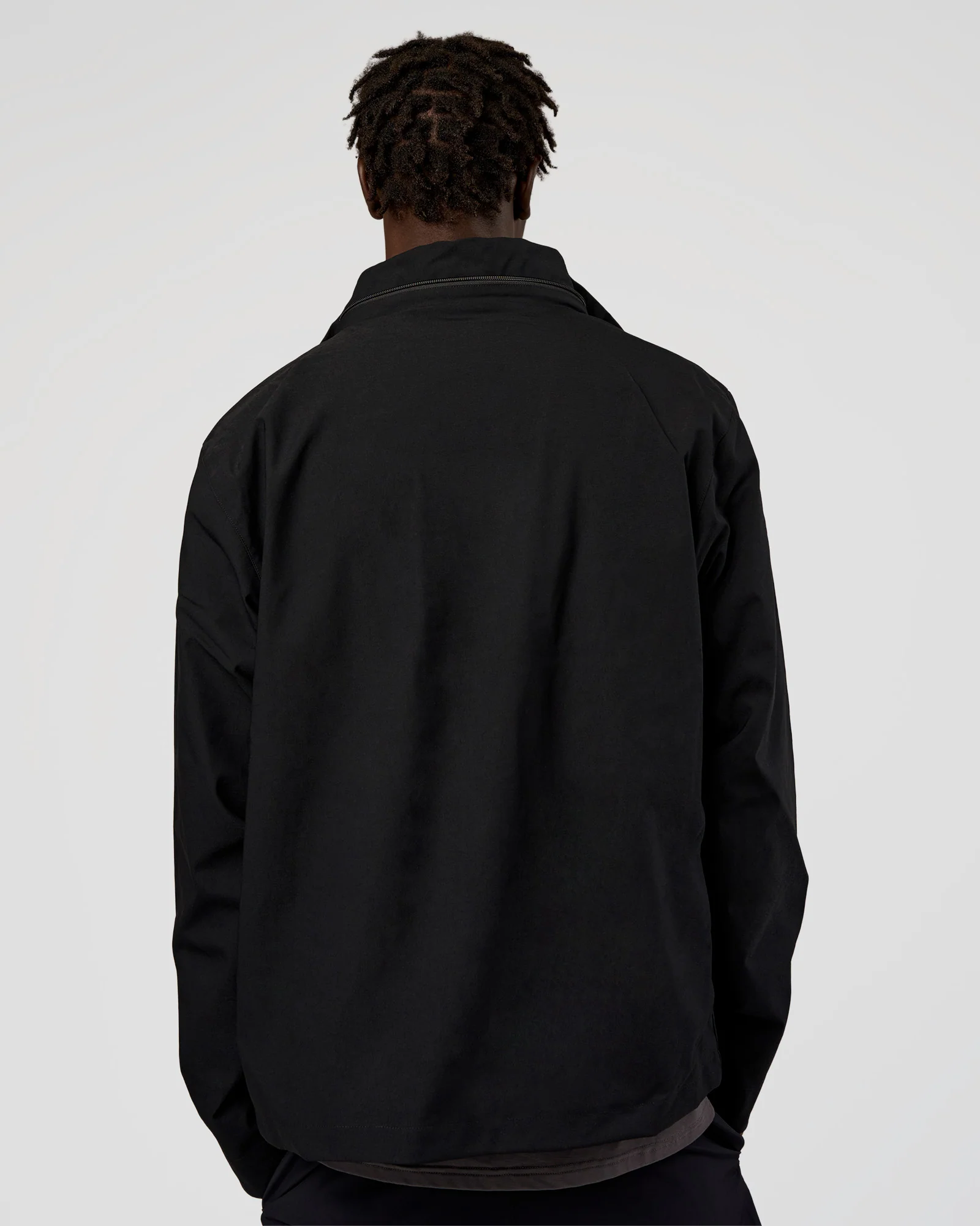 Coaches Jacket - Black - Image 9
