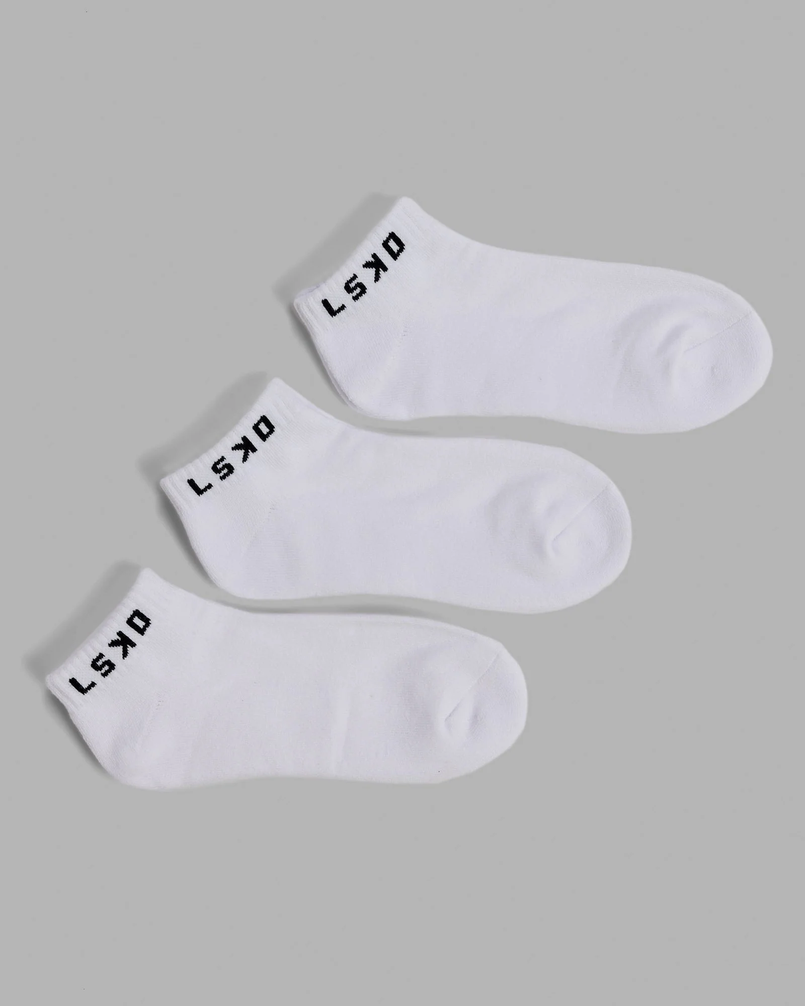 Daily Ankle Socks 3 Pack - White - Image 5
