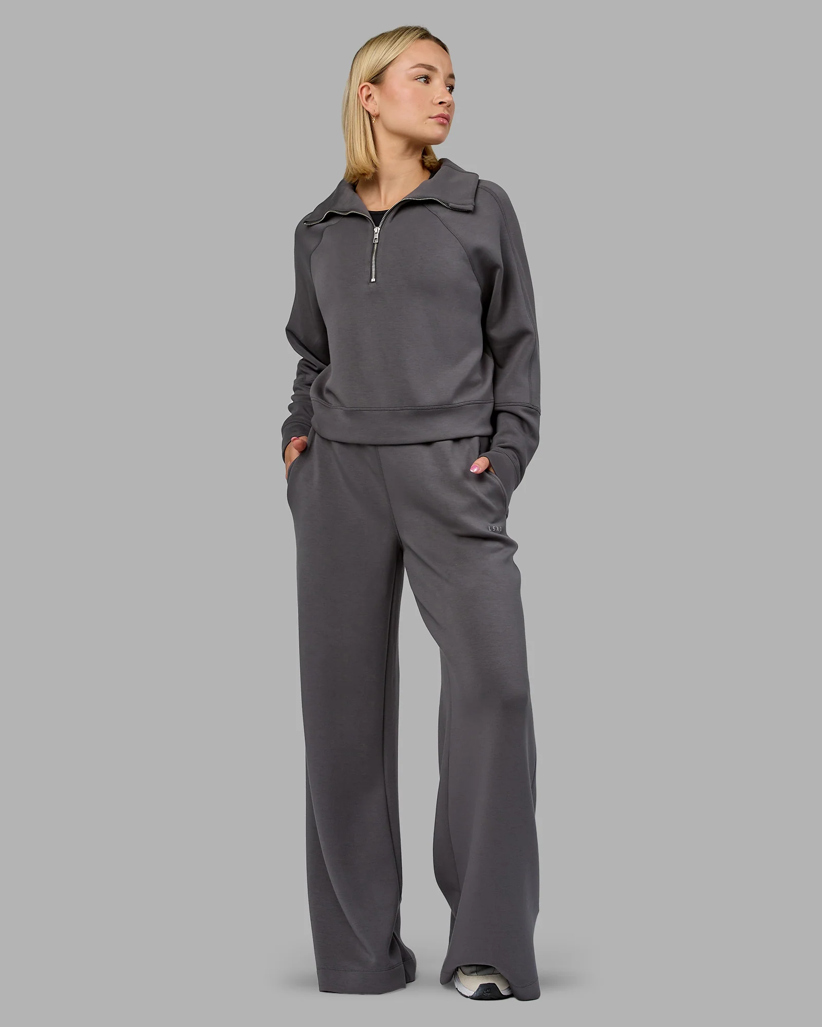 Elevate SoftTouch 1/2 Zip Sweater - Asphalt - Image 3