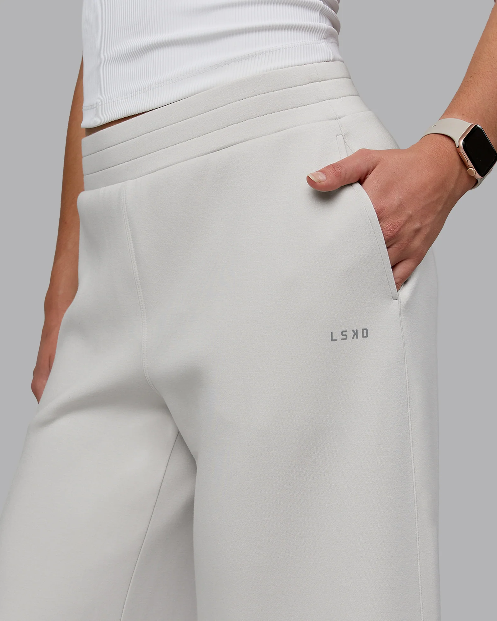 Elevate SoftTouch Wide Leg Pant - Clay-Clay - Image 3