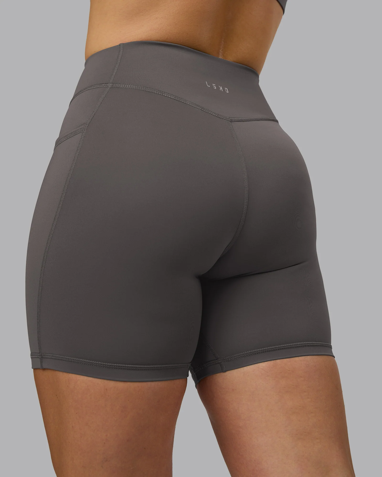 Elite High-Rise 6" Short Pockets - Dark Storm - Image 7