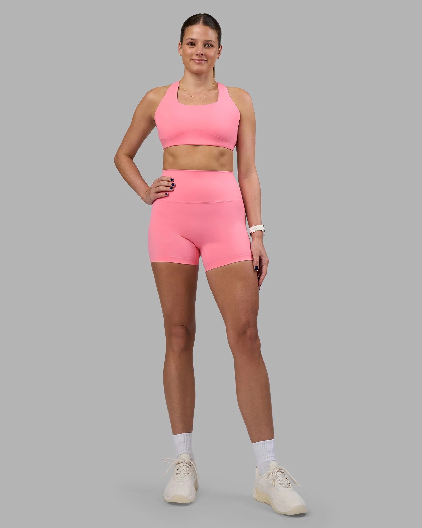 Elixir Ultra High-Rise 4" Short - Candy Pink - Image 3