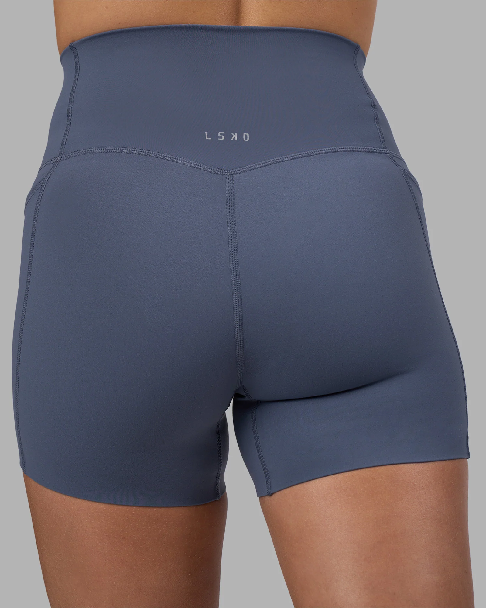 Elixir Ultra High-Rise 4" Short Pockets - Night Shadow - Image 9