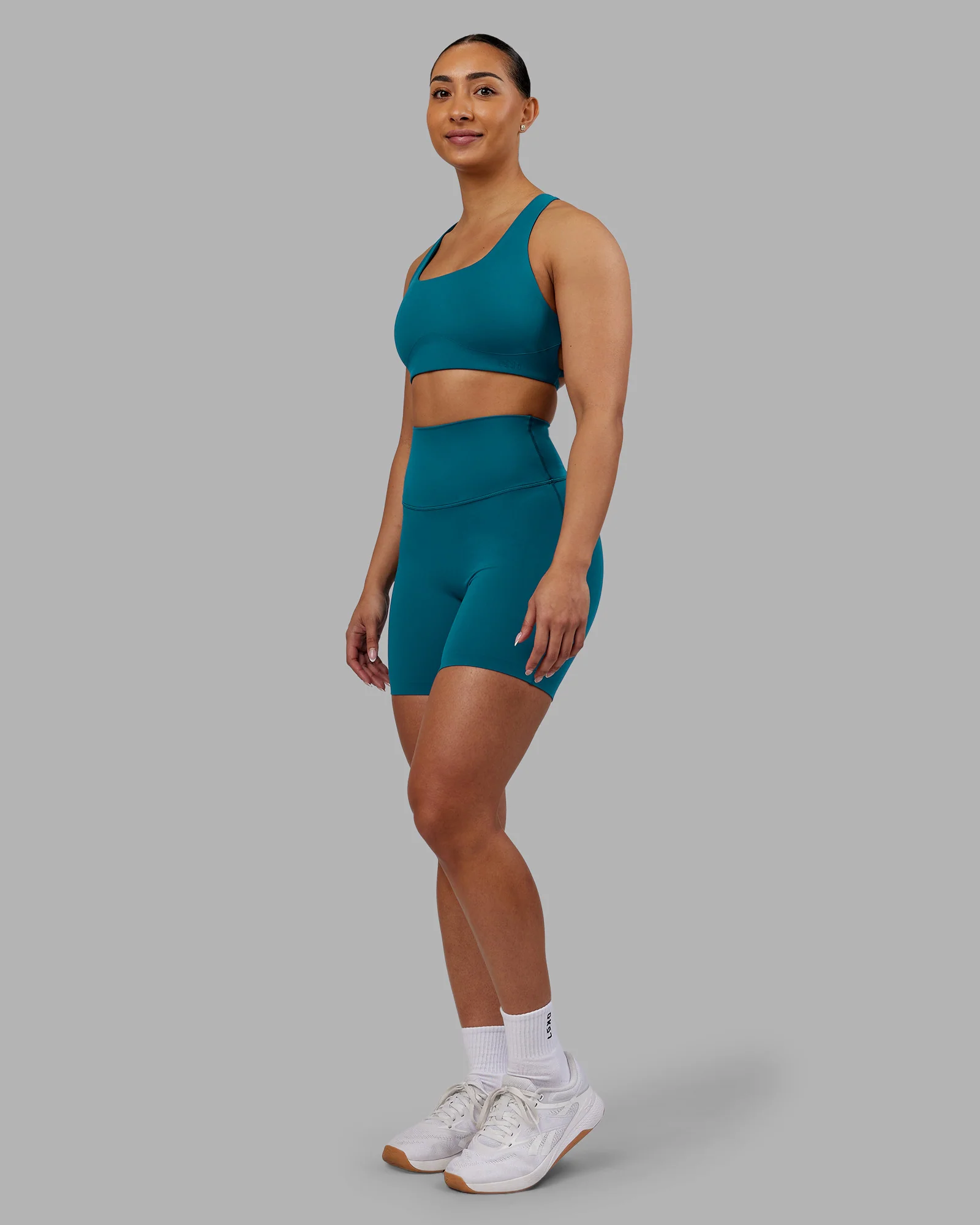 Elixir Ultra High-Rise 6" Short - Blue Coral - Image 5