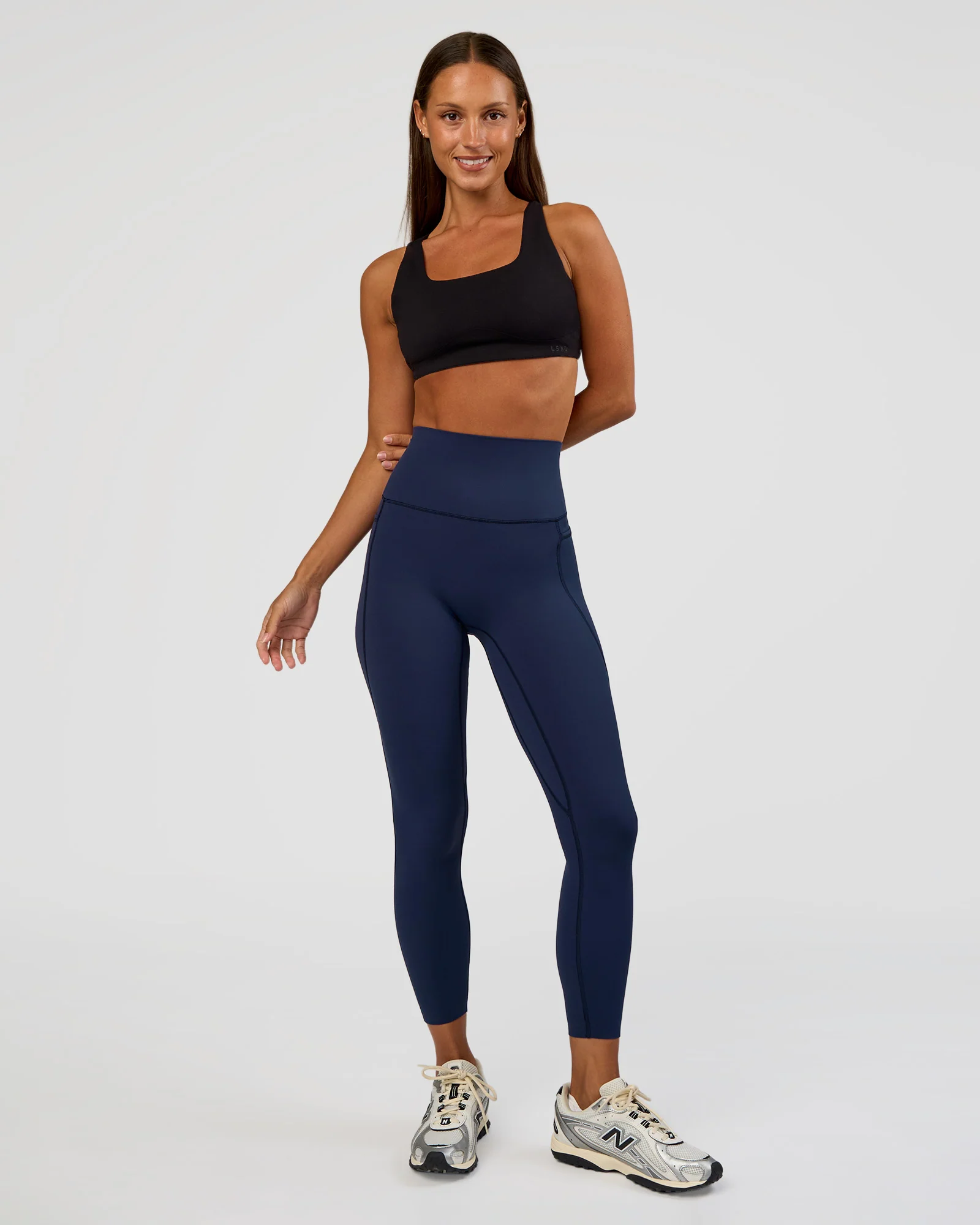 Elixir Ultra High-Rise 7/8 Legging Pockets - Future Navy - Image 5