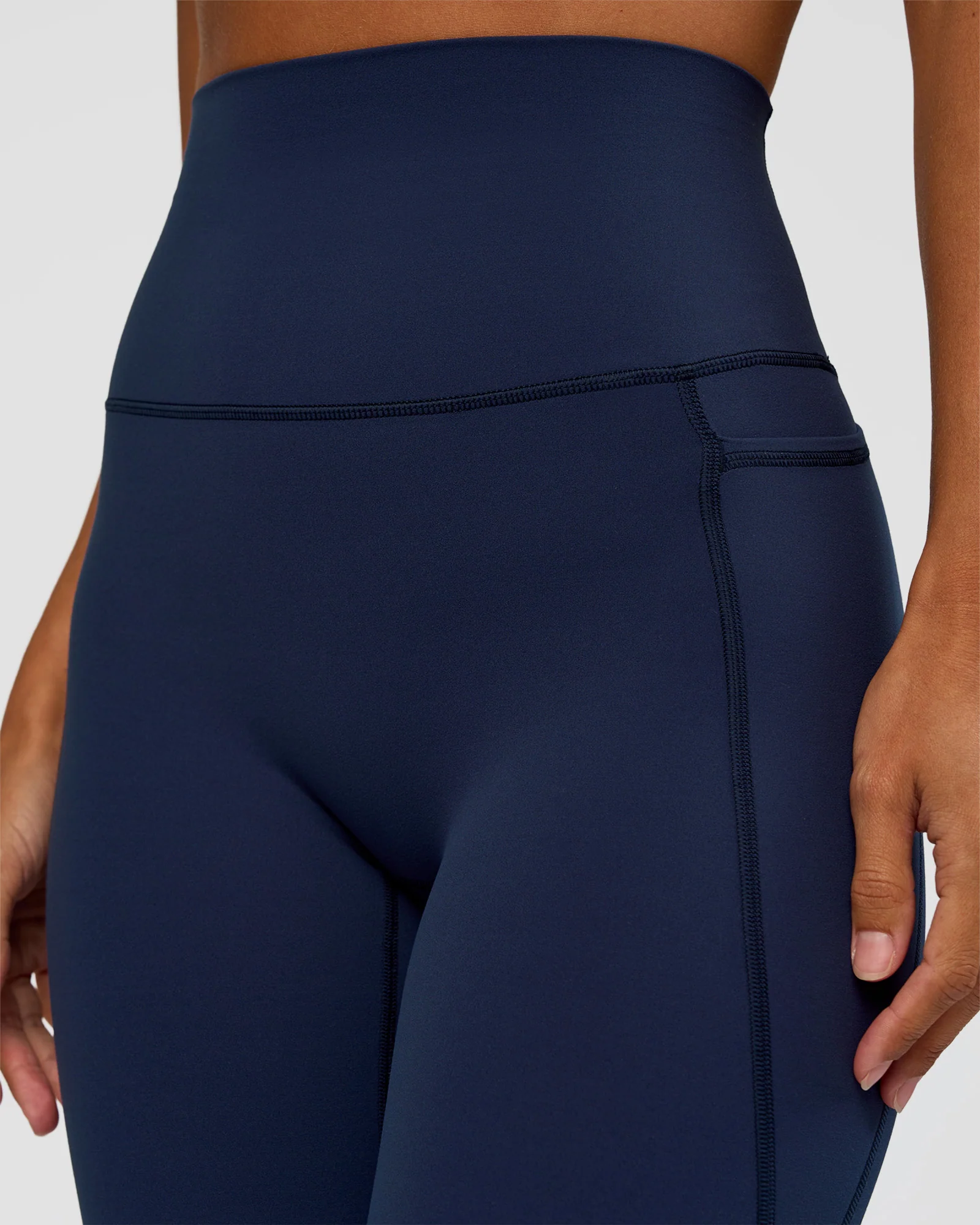 Elixir Ultra High-Rise 7/8 Legging Pockets - Future Navy - Image 6