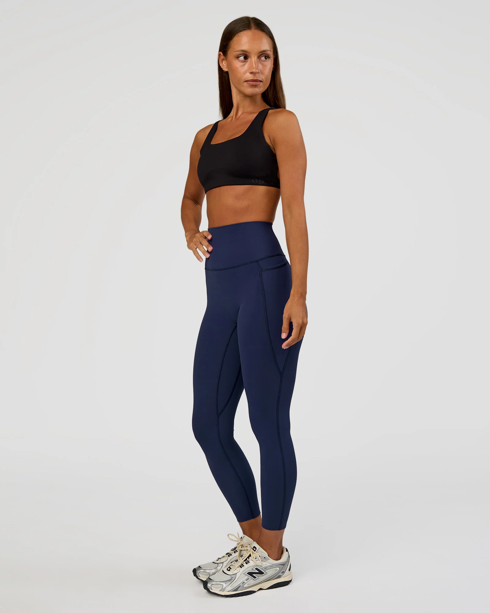 Elixir Ultra High-Rise 7/8 Legging Pockets - Future Navy - Image 7