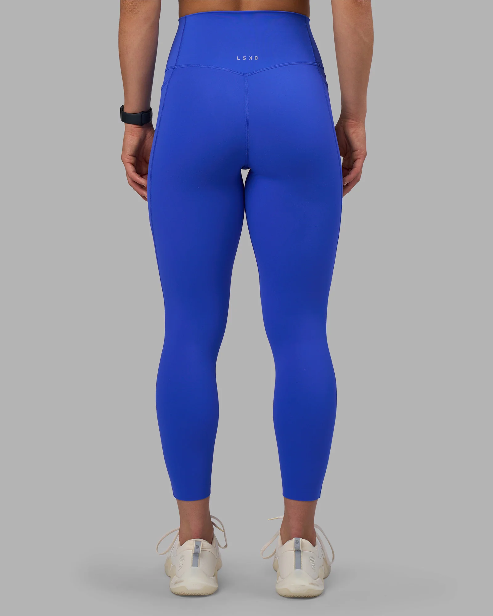 Elixir Ultra High-Rise 7/8 Legging Pockets - Power Cobalt - Image 4