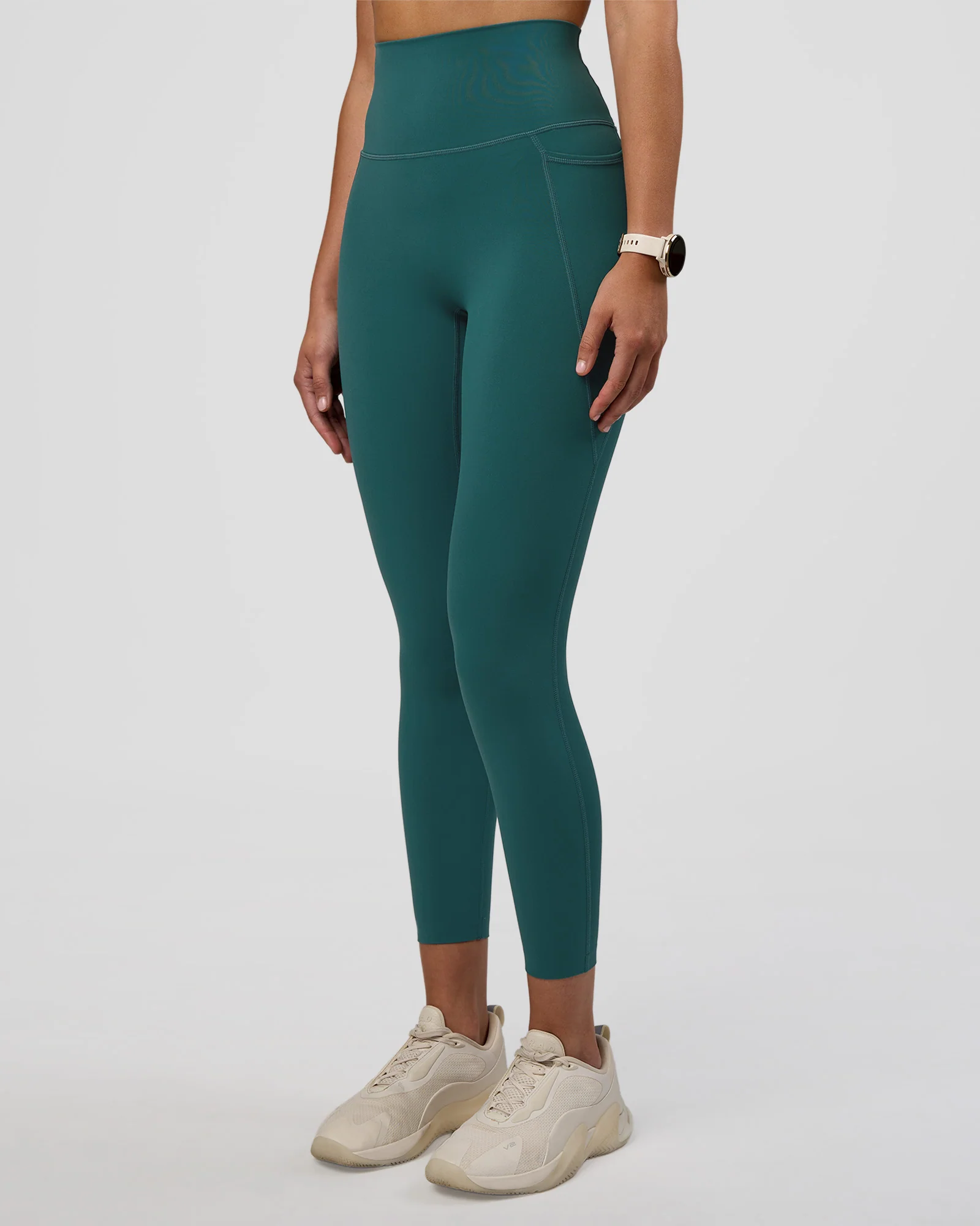 Elixir Ultra High-Rise 7/8 Legging Pockets - Transformative Teal - Image 2