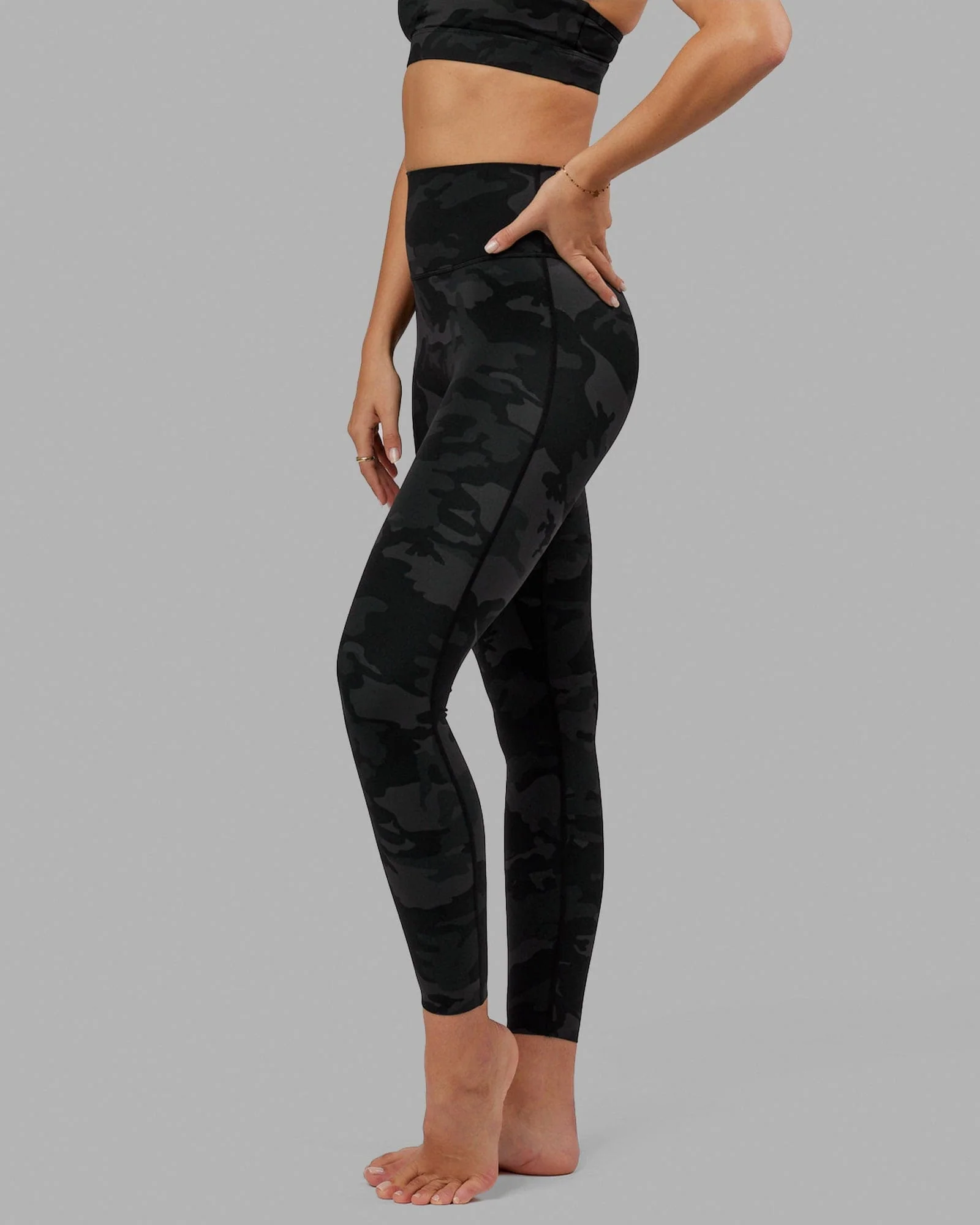Elixir Ultra High-Rise Full Length Legging - Black Camo - Image 5
