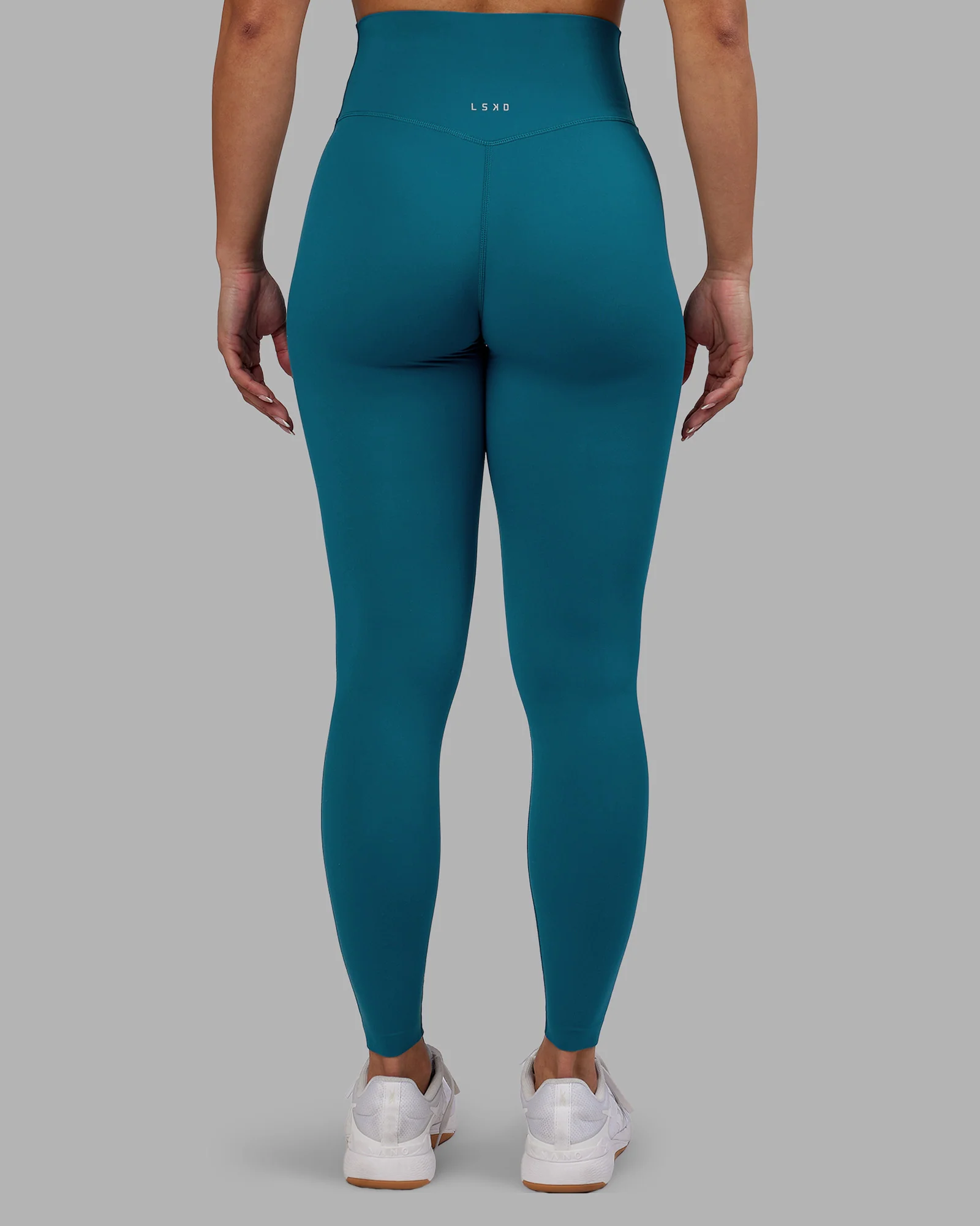 Elixir Ultra High-Rise Full Length Legging - Blue Coral - Image 4