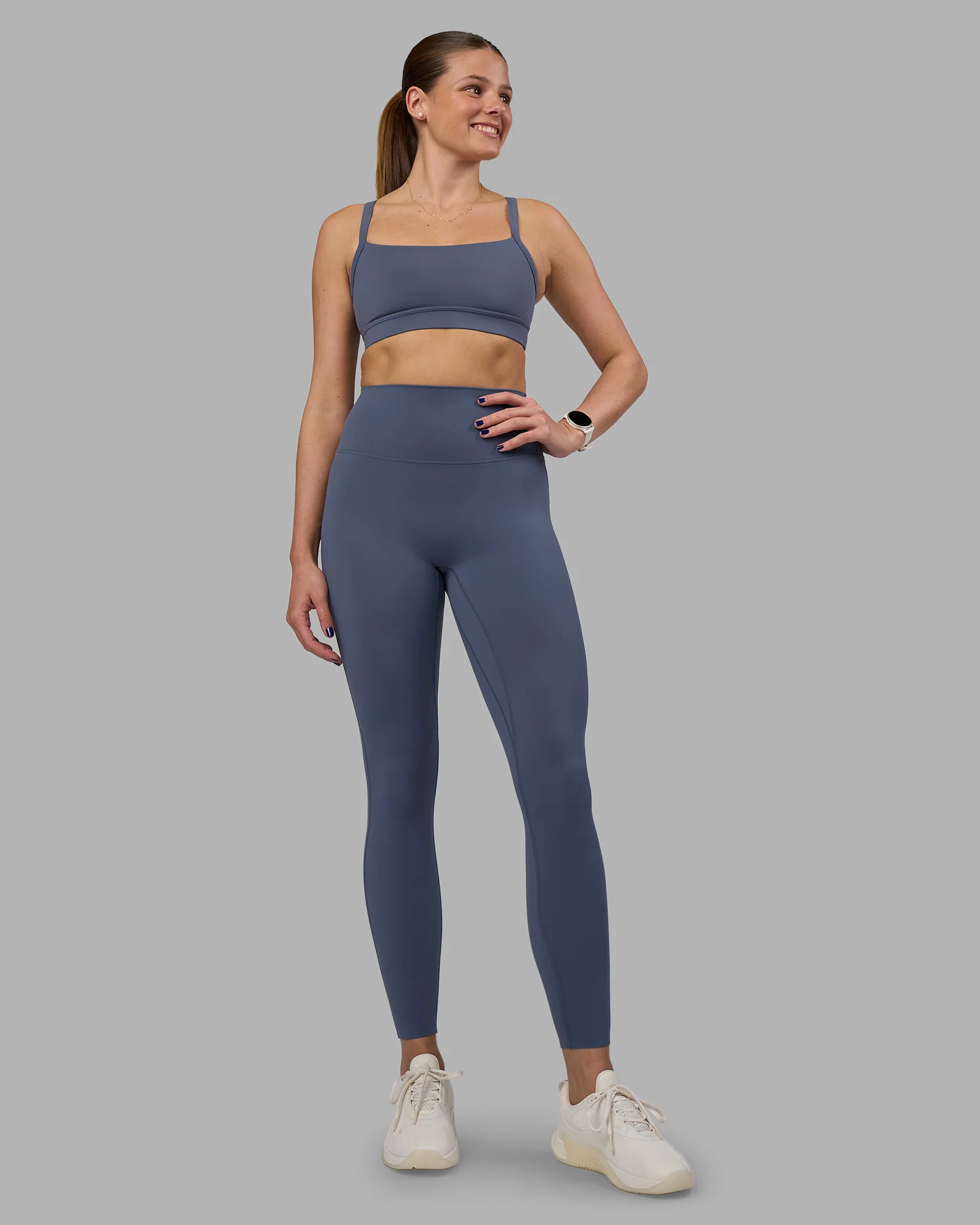 Elixir Ultra High-Rise Full Length Legging - Night Shadow - Image 5