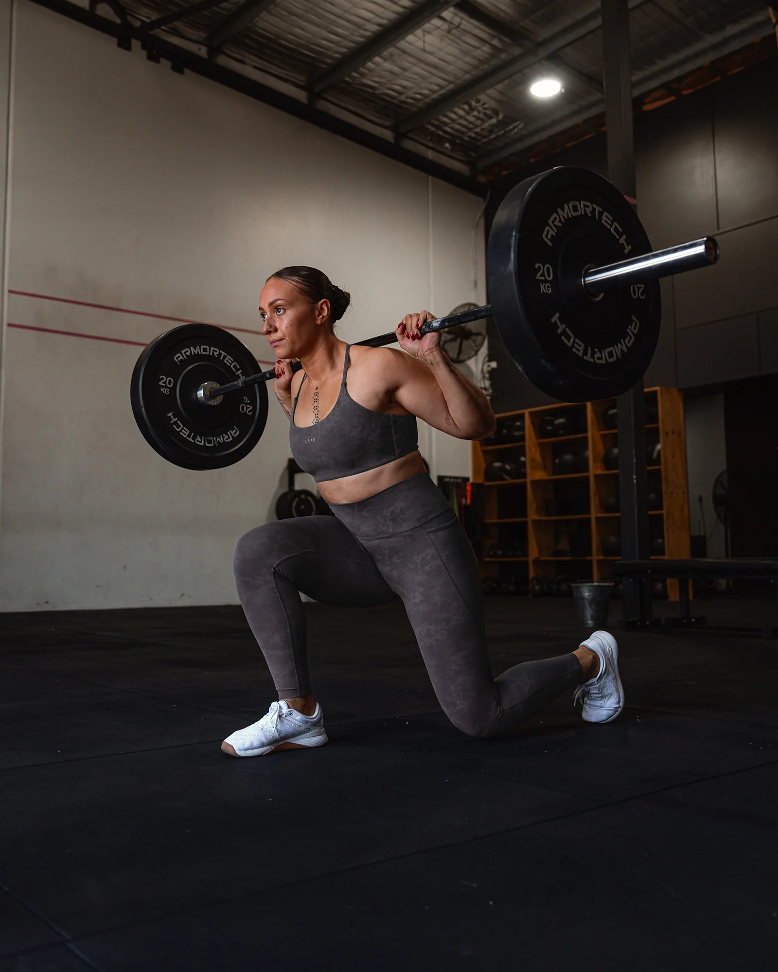 Elixir Ultra High-Rise Full Length Legging Pockets - Dark Storm Wash - Image 3