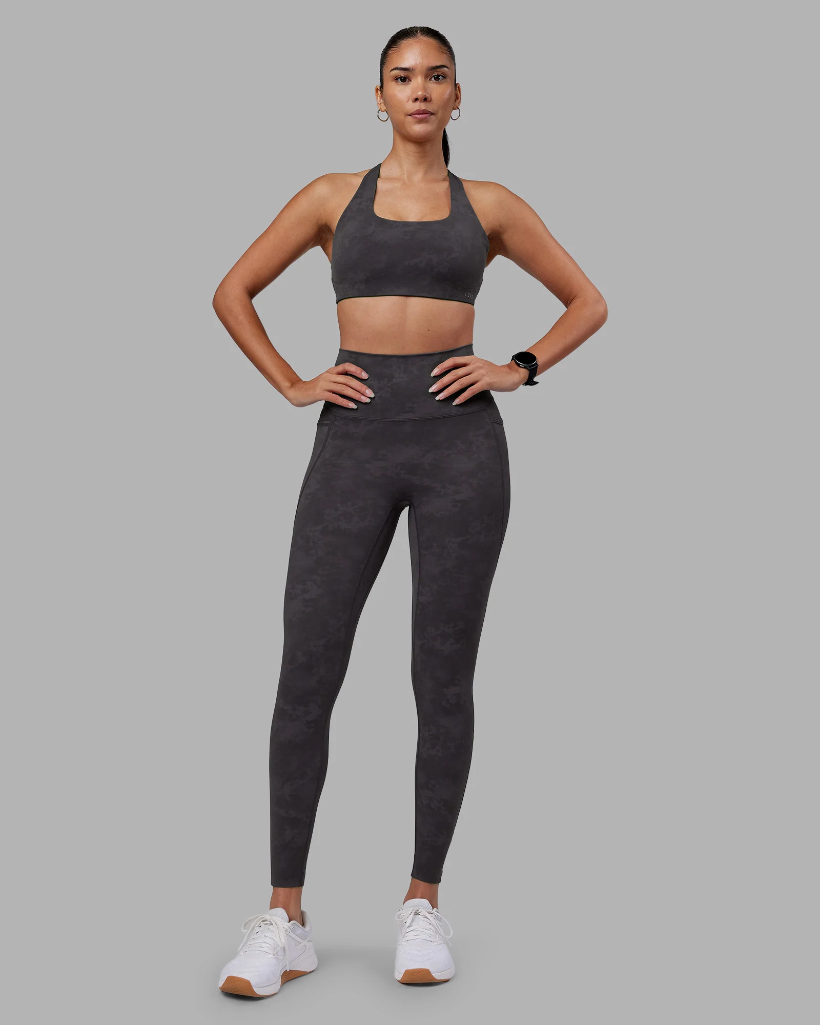 Elixir Ultra High-Rise Full Length Legging Pockets - Dark Storm Wash - Image 7