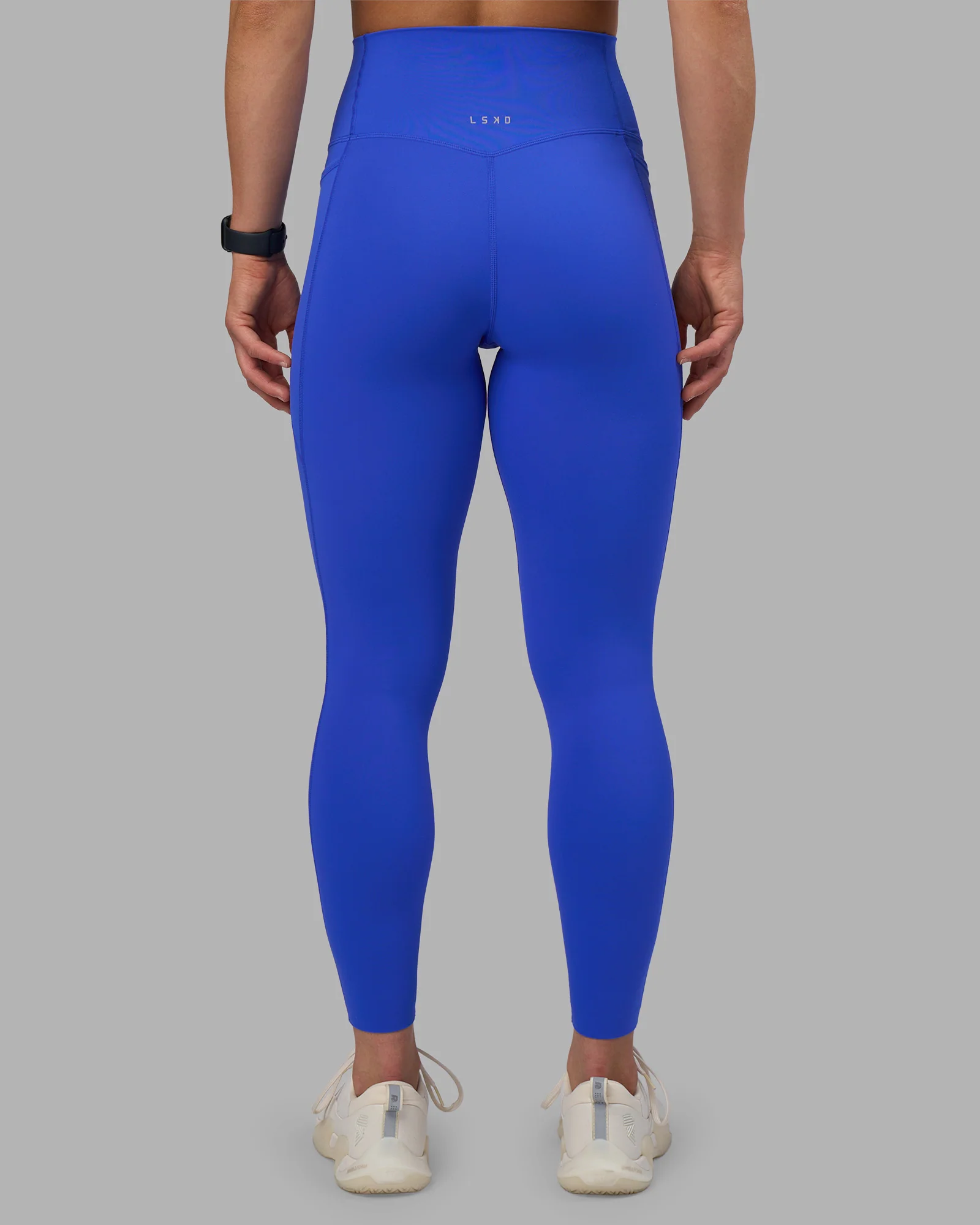 Elixir Ultra High-Rise Full Length Legging Pockets - Power Cobalt - Image 4