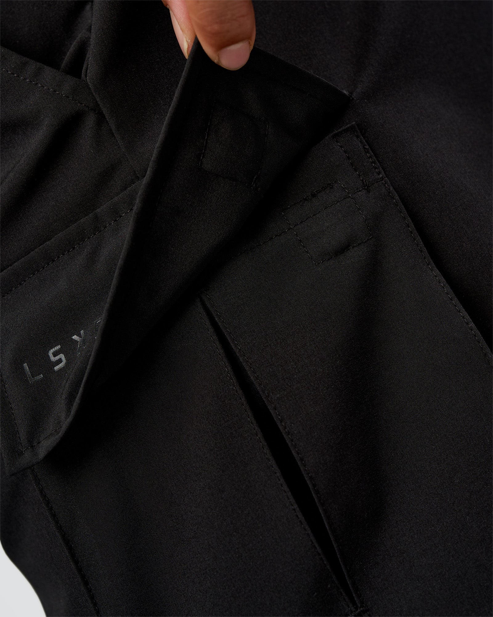 Energy Stretch 6" Performance Cargo Short - Black - Image 2