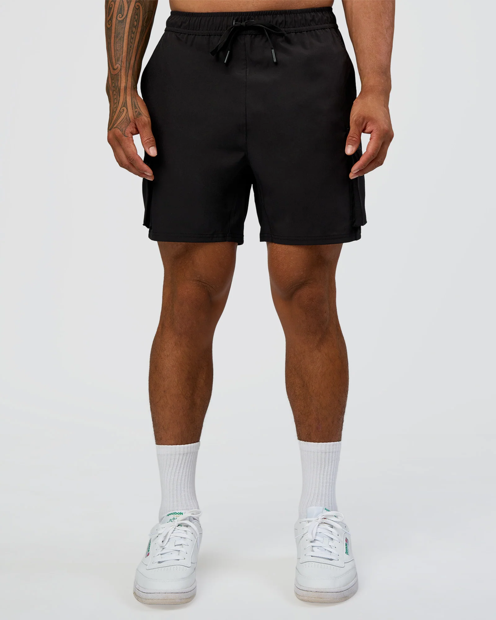 Energy Stretch 6" Performance Cargo Short - Black - Image 7