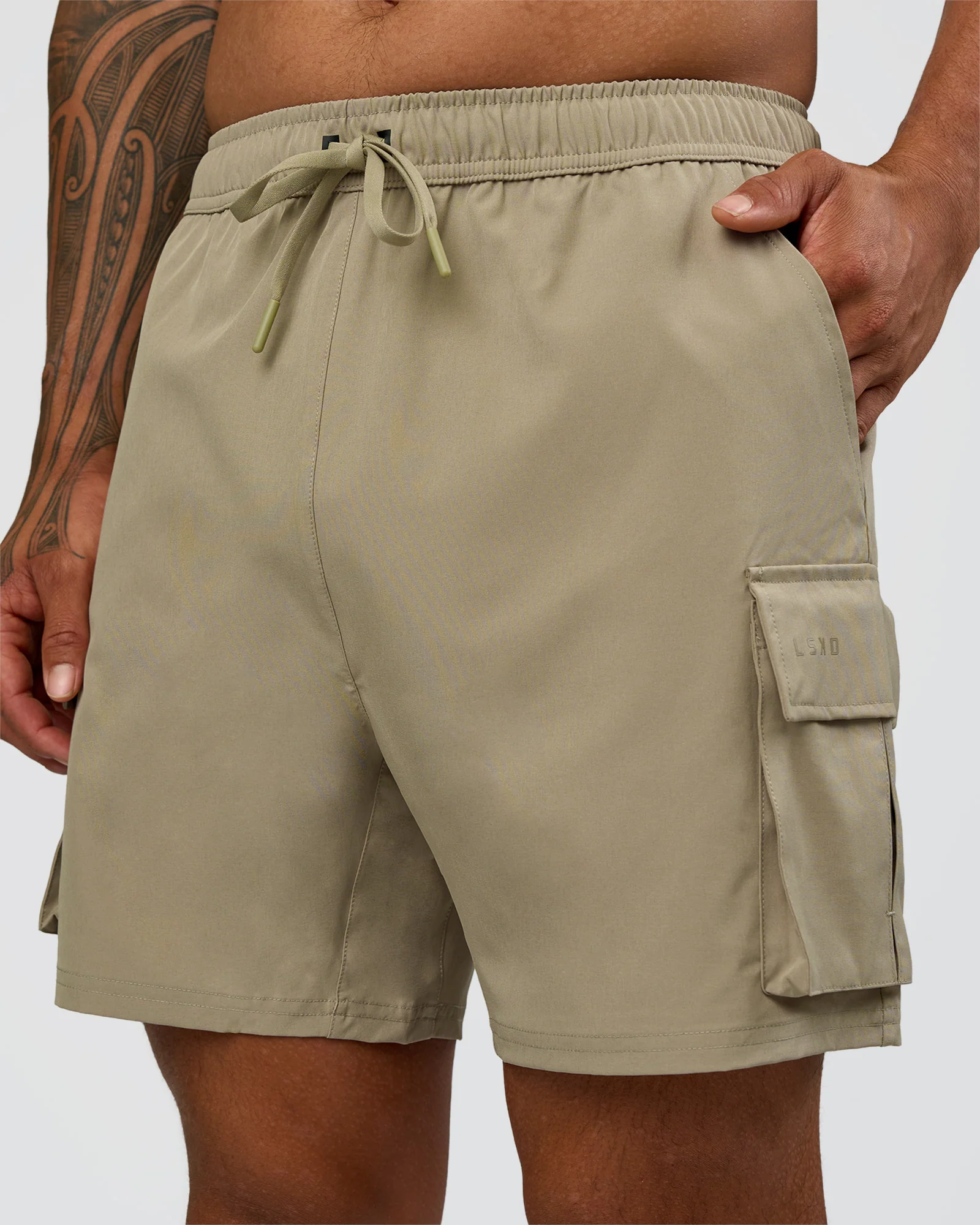 Energy Stretch 6" Performance Cargo Short - Laurel Oak - Image 7