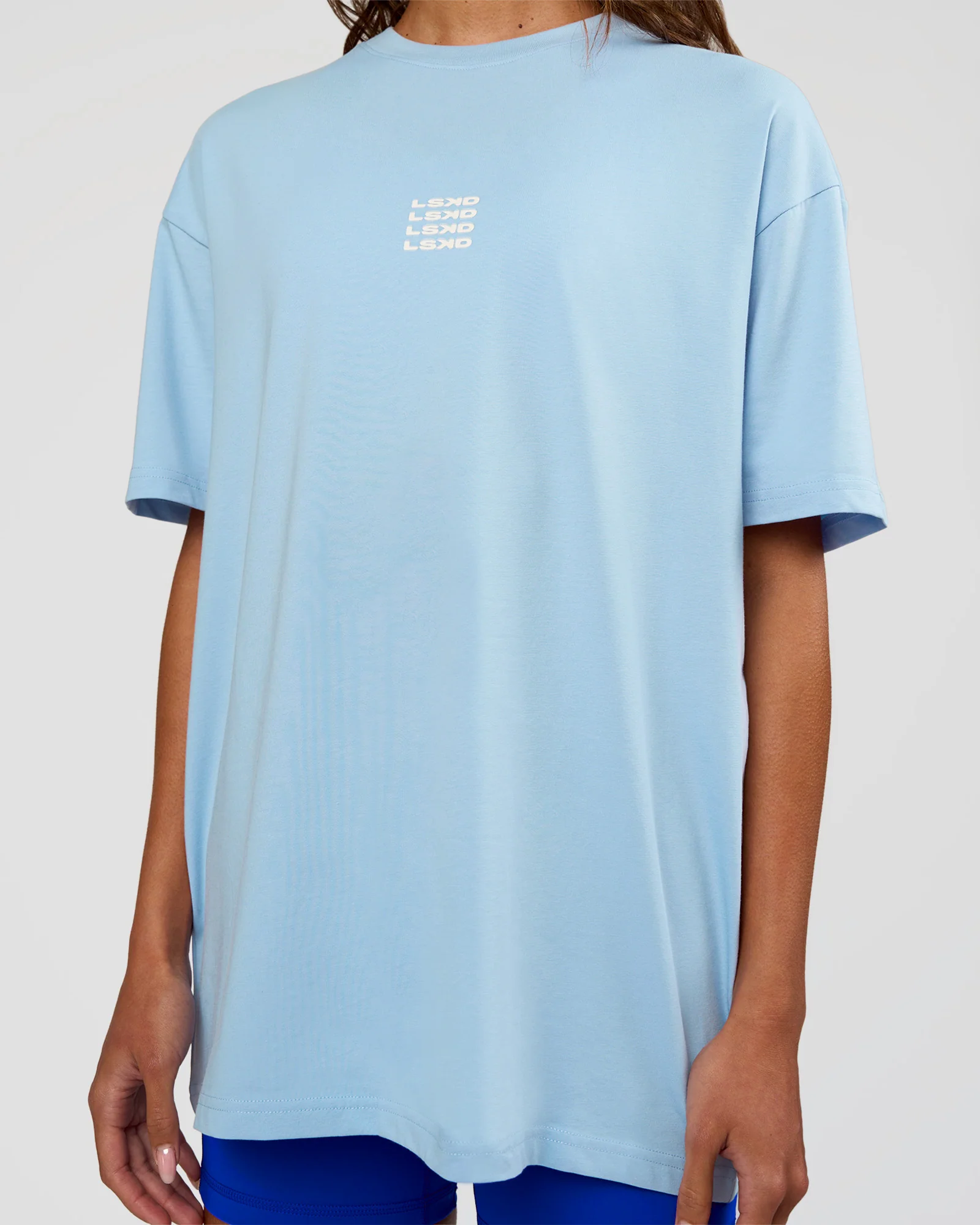 Everyday Elevation FLXCotton Oversized Tee - Open Air-Off White - Image 12