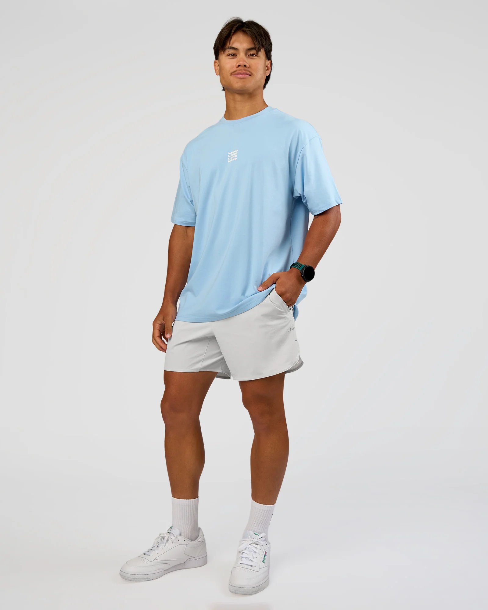 Everyday Elevation FLXCotton Oversized Tee - Open Air-Off White - Image 3