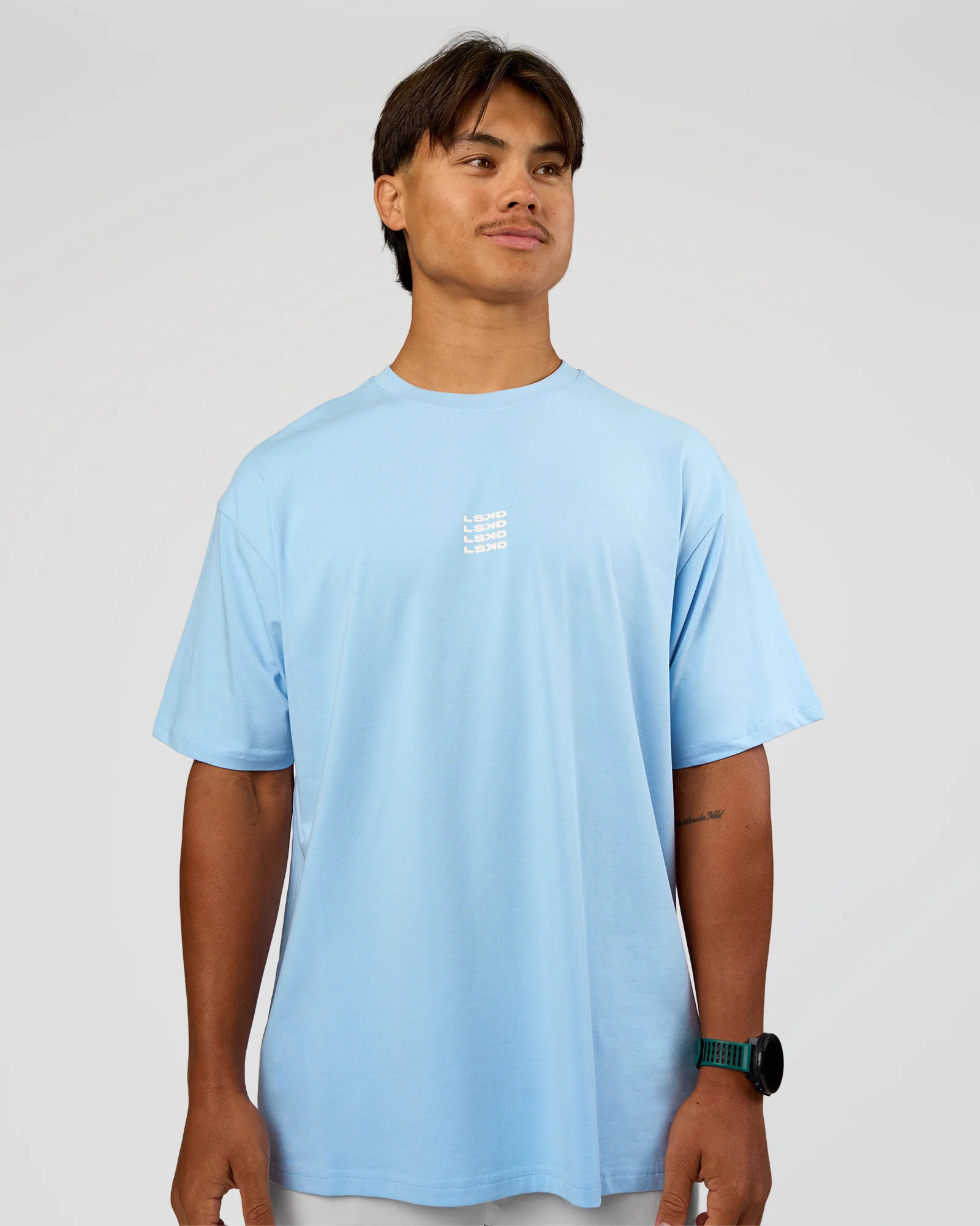 Everyday Elevation FLXCotton Oversized Tee - Open Air-Off White - Image 6