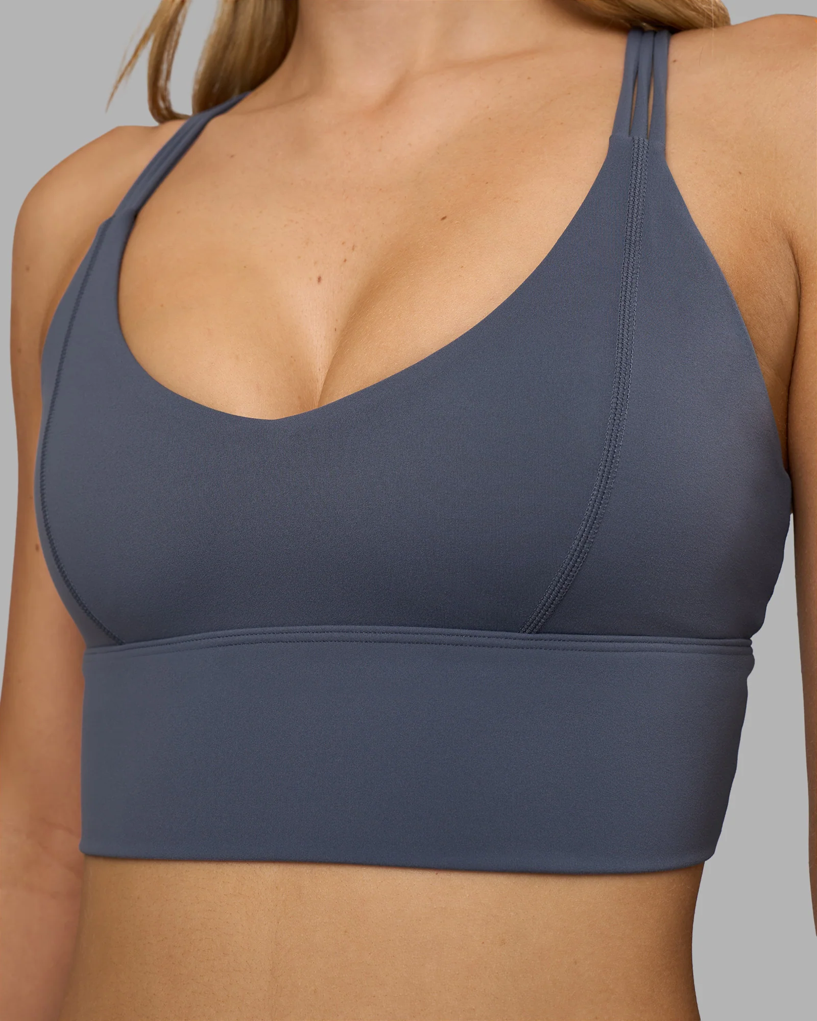 Flash Longline Sports Bra - Night Shadow - Image 6