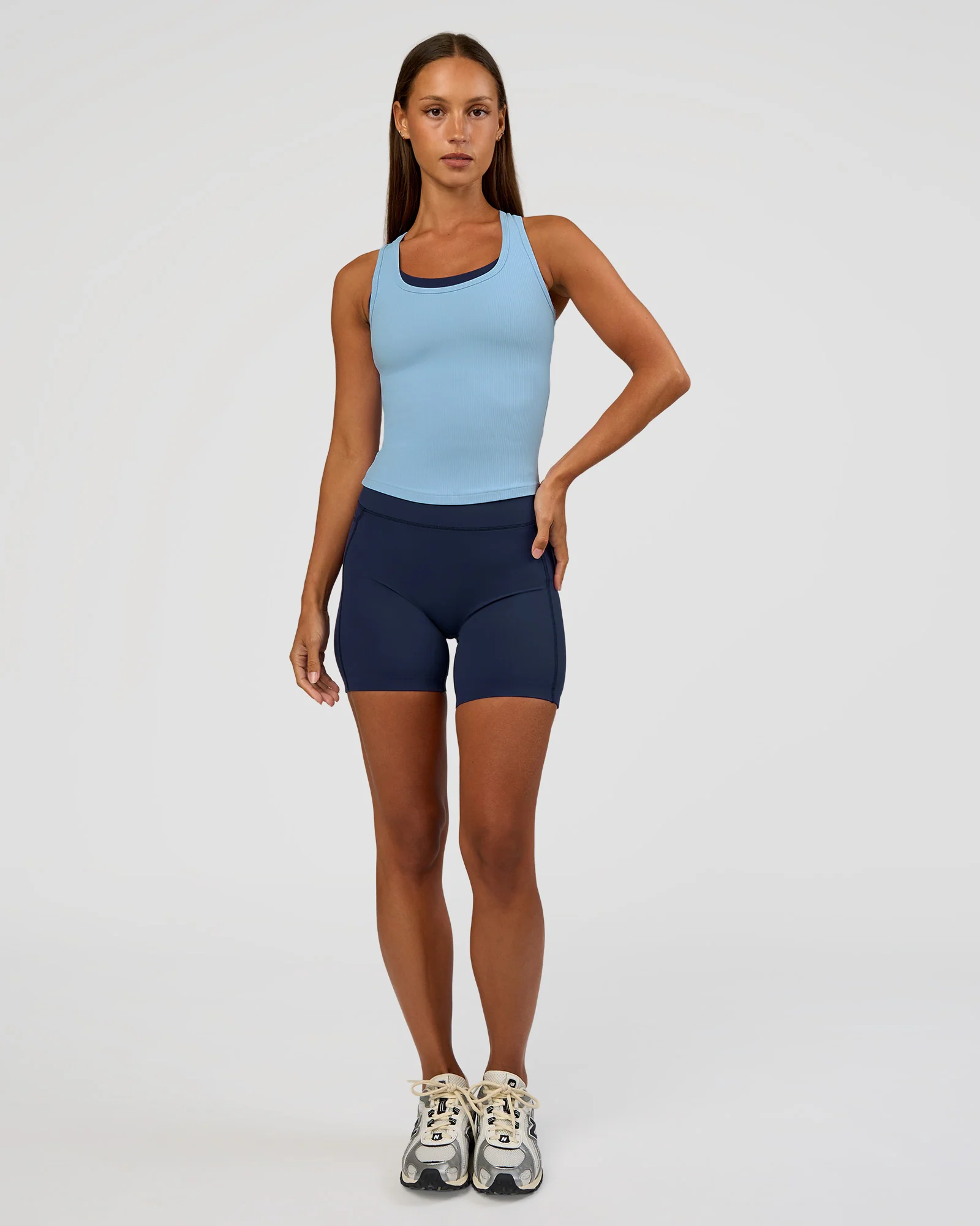 Flow Rib Scoop Neck Tank - Open Air - Image 2
