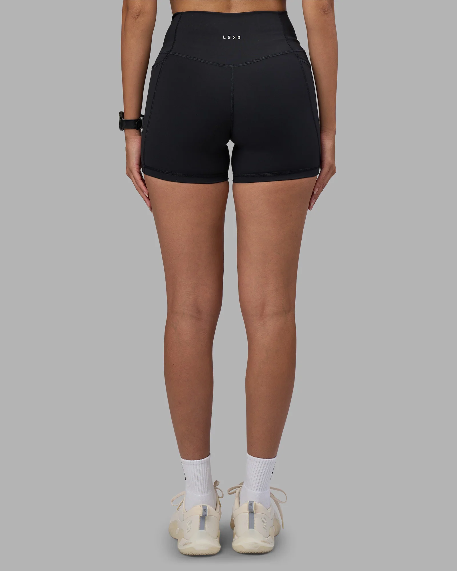 Fusion High-Rise 4" Short Pockets - Black - Image 4