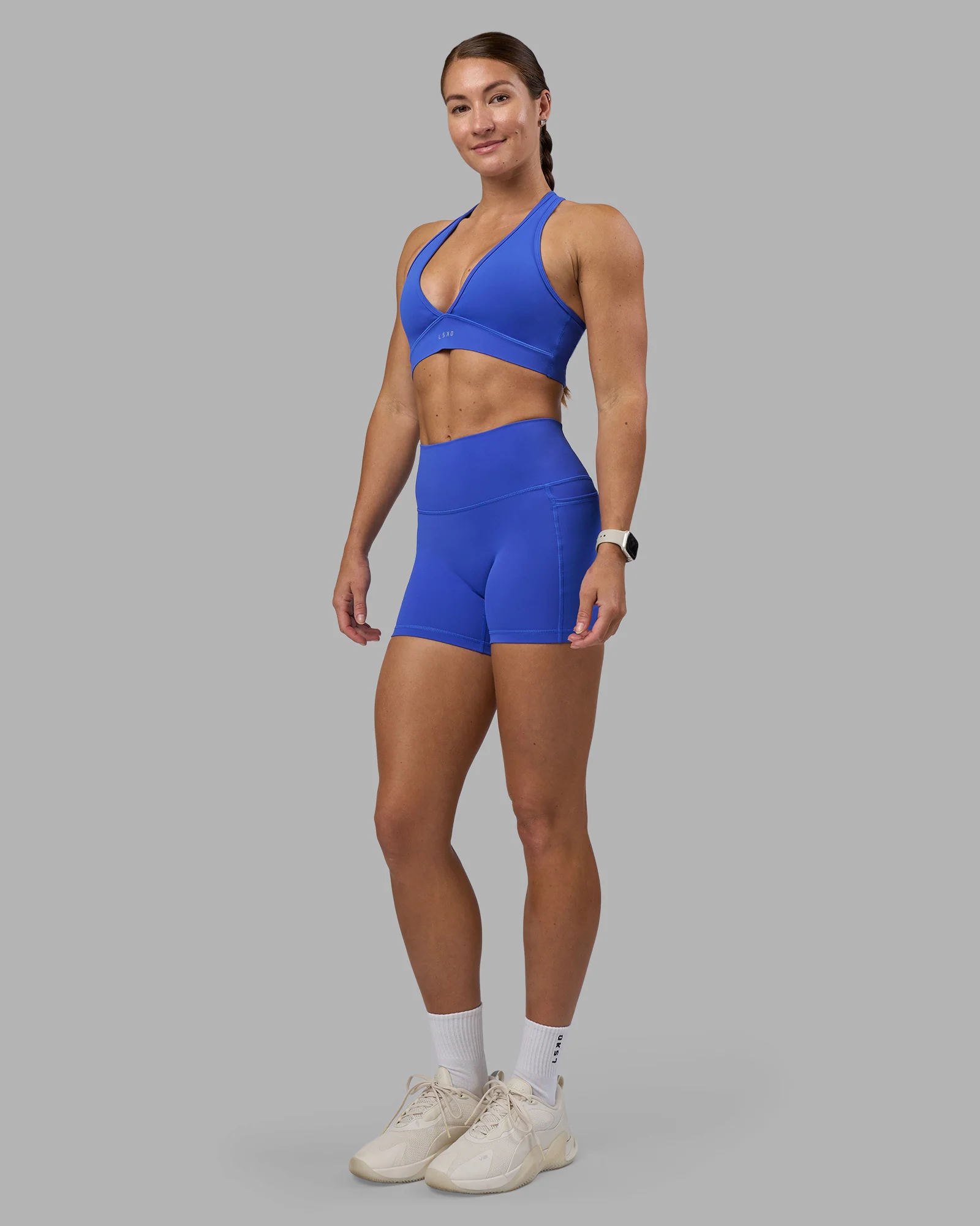 Fusion High-Rise 4" Short Pockets - Power Cobalt - Image 5