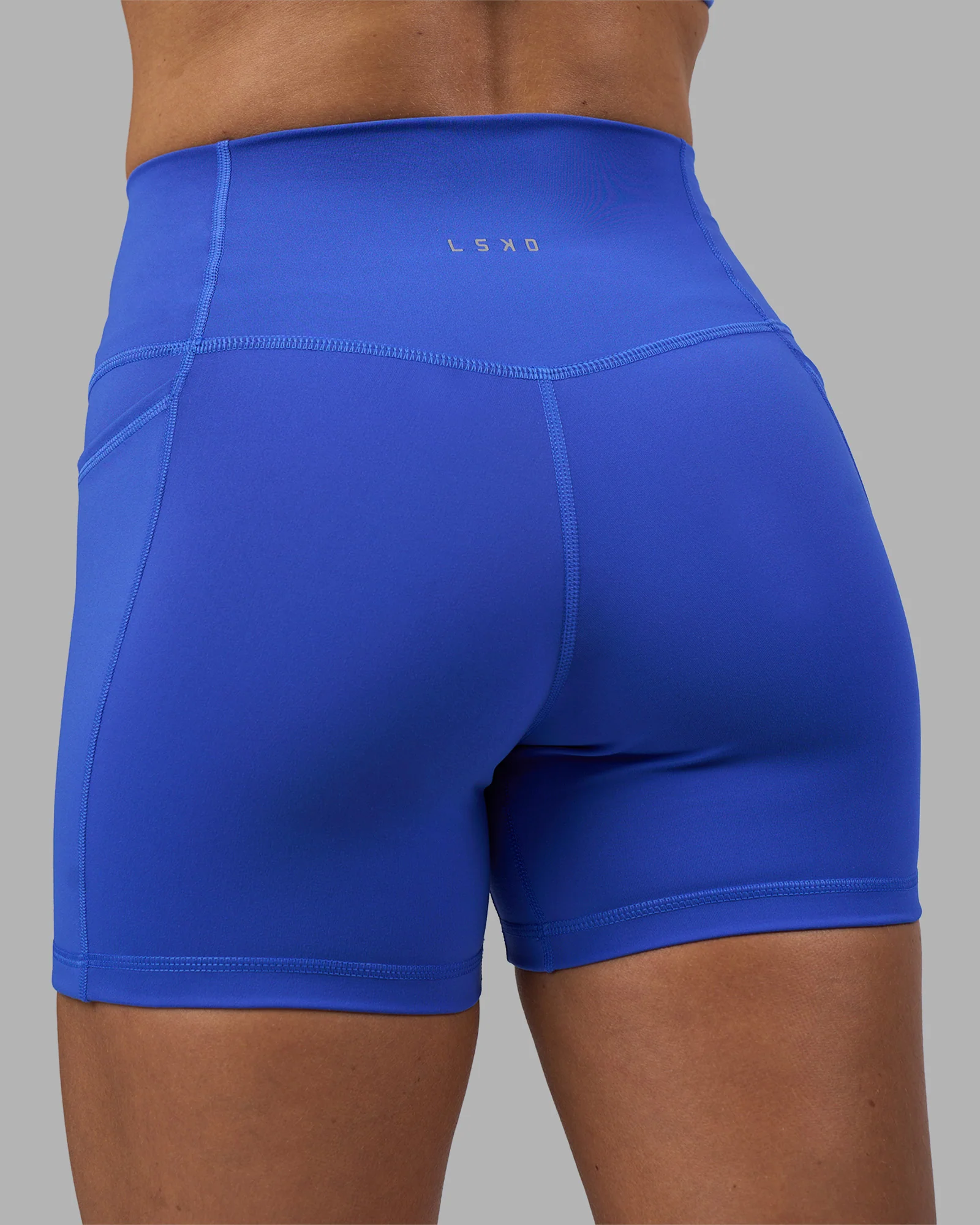 Fusion High-Rise 4" Short Pockets - Power Cobalt - Image 8