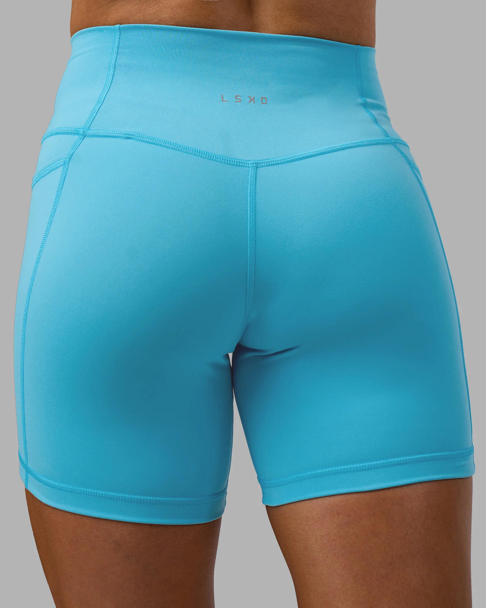 Fusion High-Rise 6" Short Pockets - Blue Atoll - Image 8