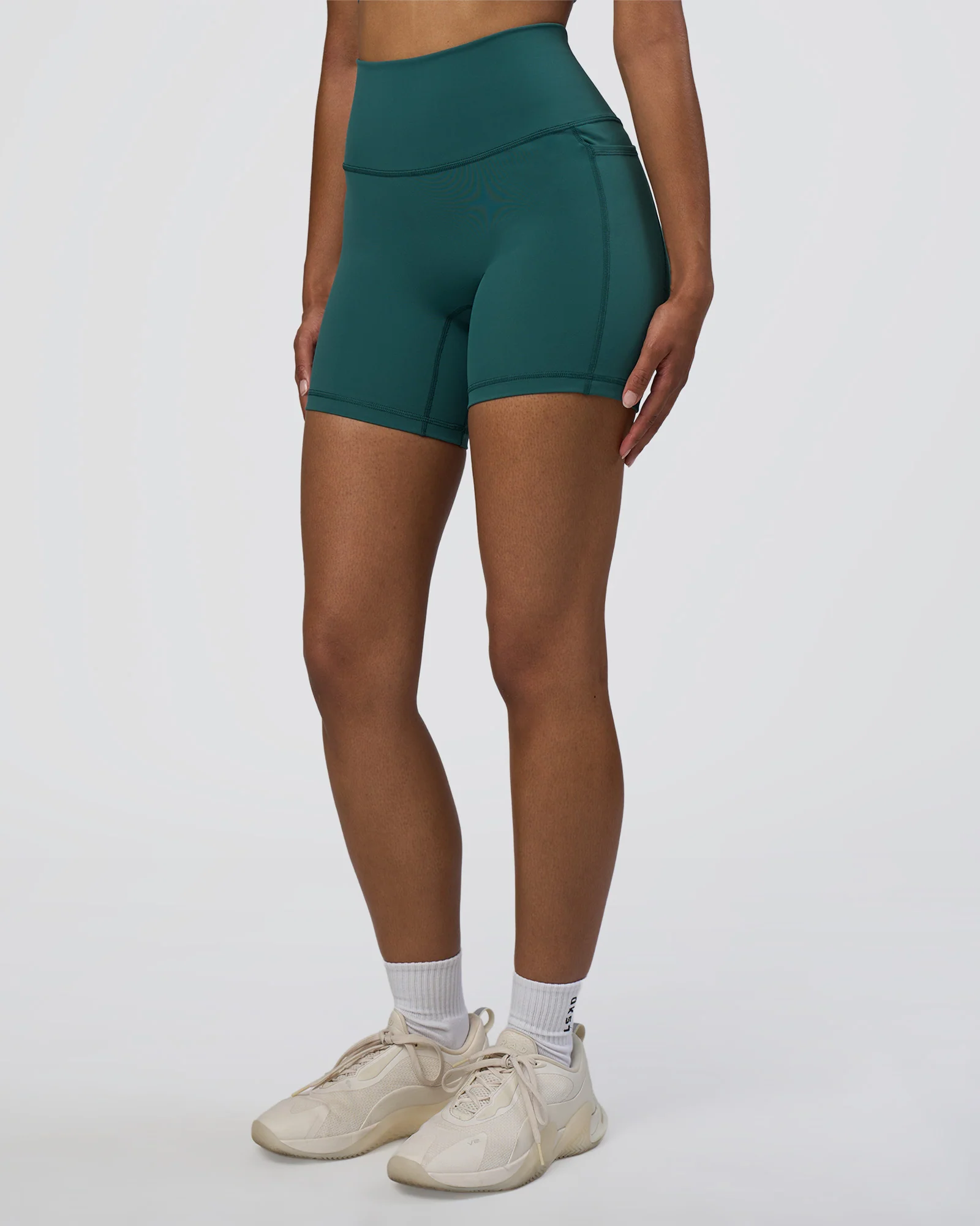 Fusion High-Rise 6" Short Pockets - Transformative Teal - Image 7