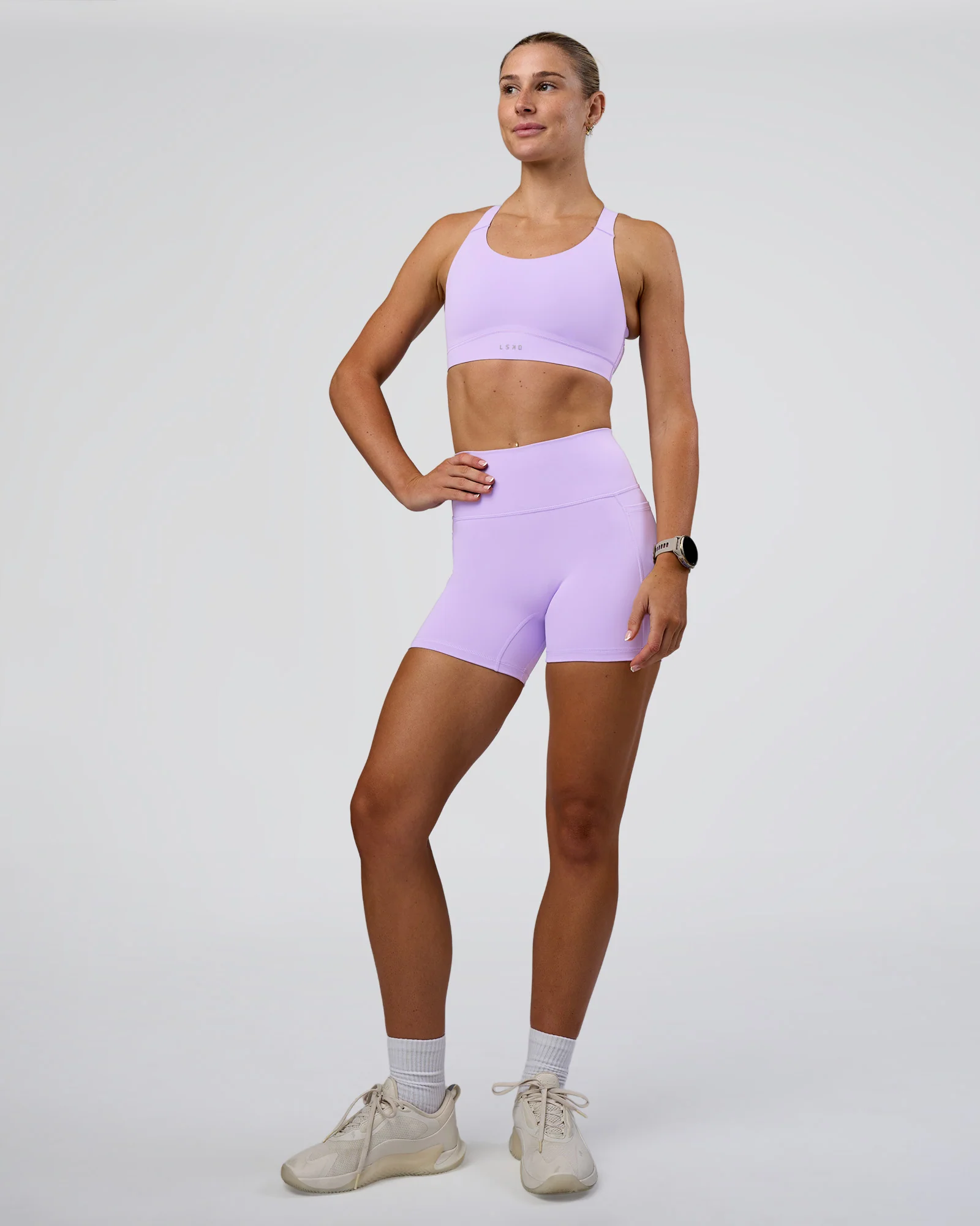 Fusion Sports Bra 2.0 - Pale Lilac - Image 5