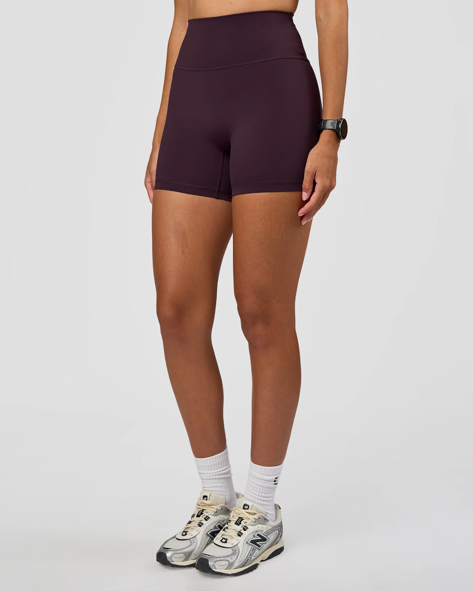 Fusion Ultra High-Rise 4" Short - Midnight Plum - Image 2