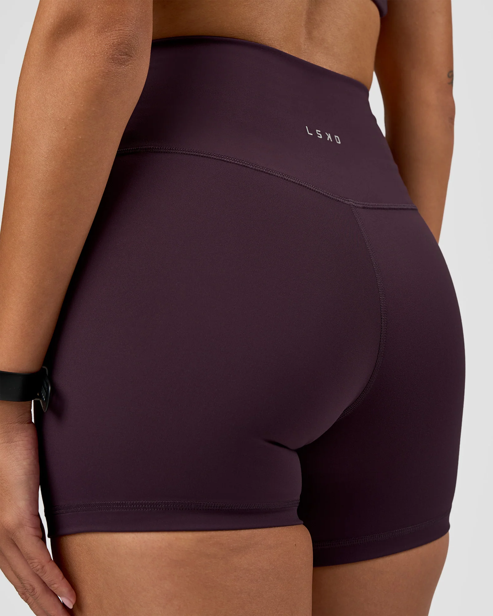 Fusion Ultra High-Rise 4" Short - Midnight Plum - Image 6