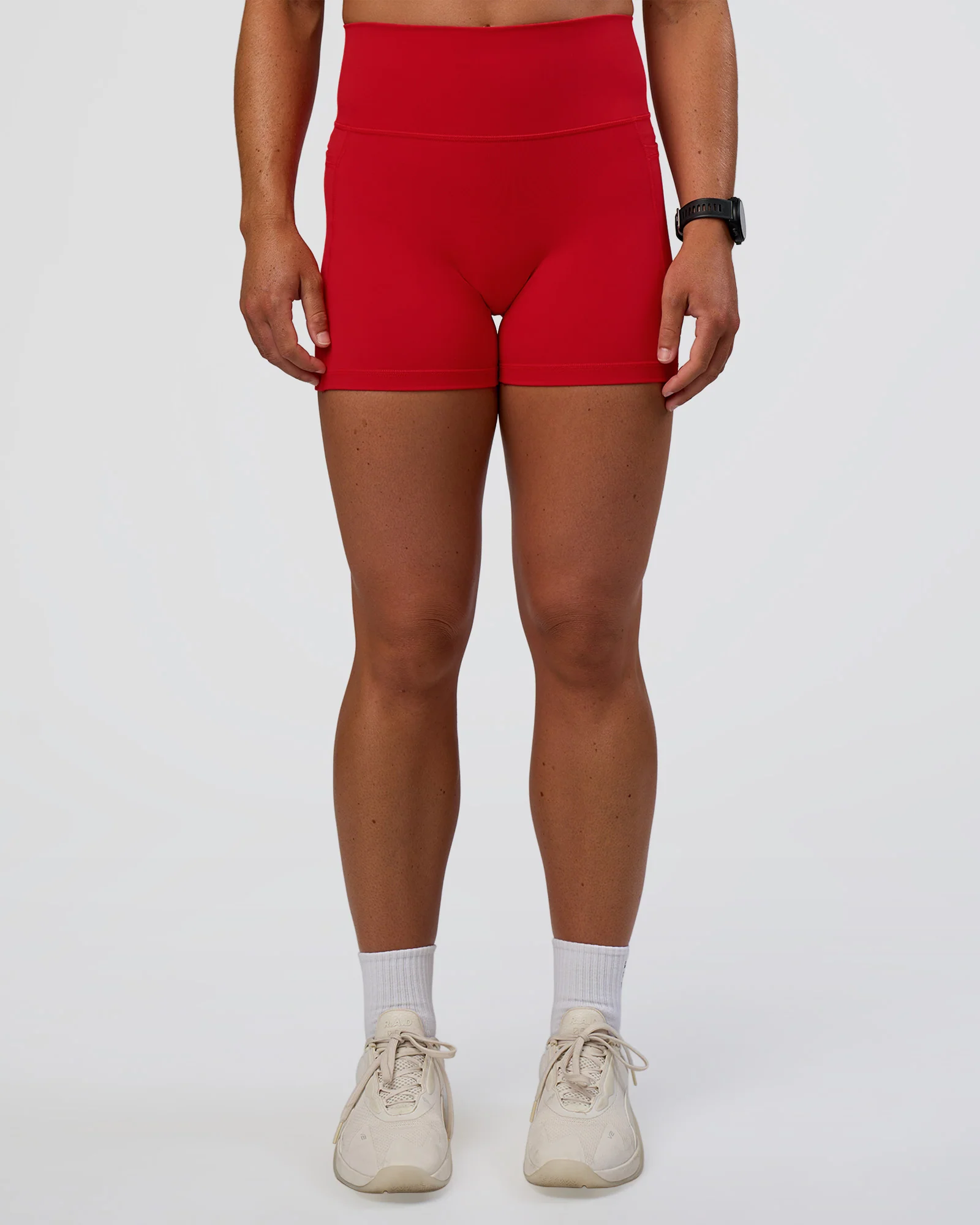 Fusion Ultra High-Rise 4" Short Pockets - Flame - Image 7